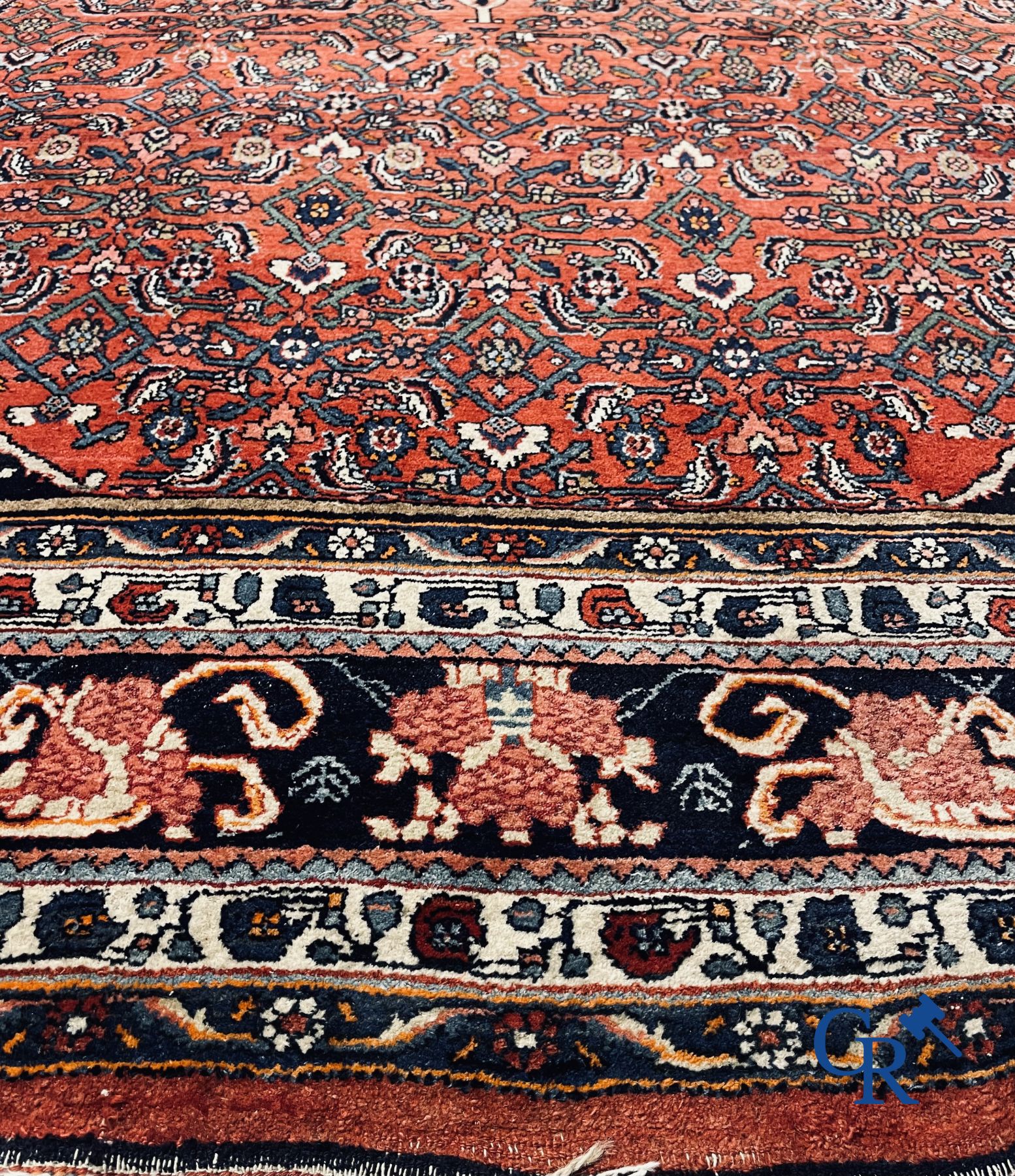 Persian carpet: Iran. Large Heriz carpet.