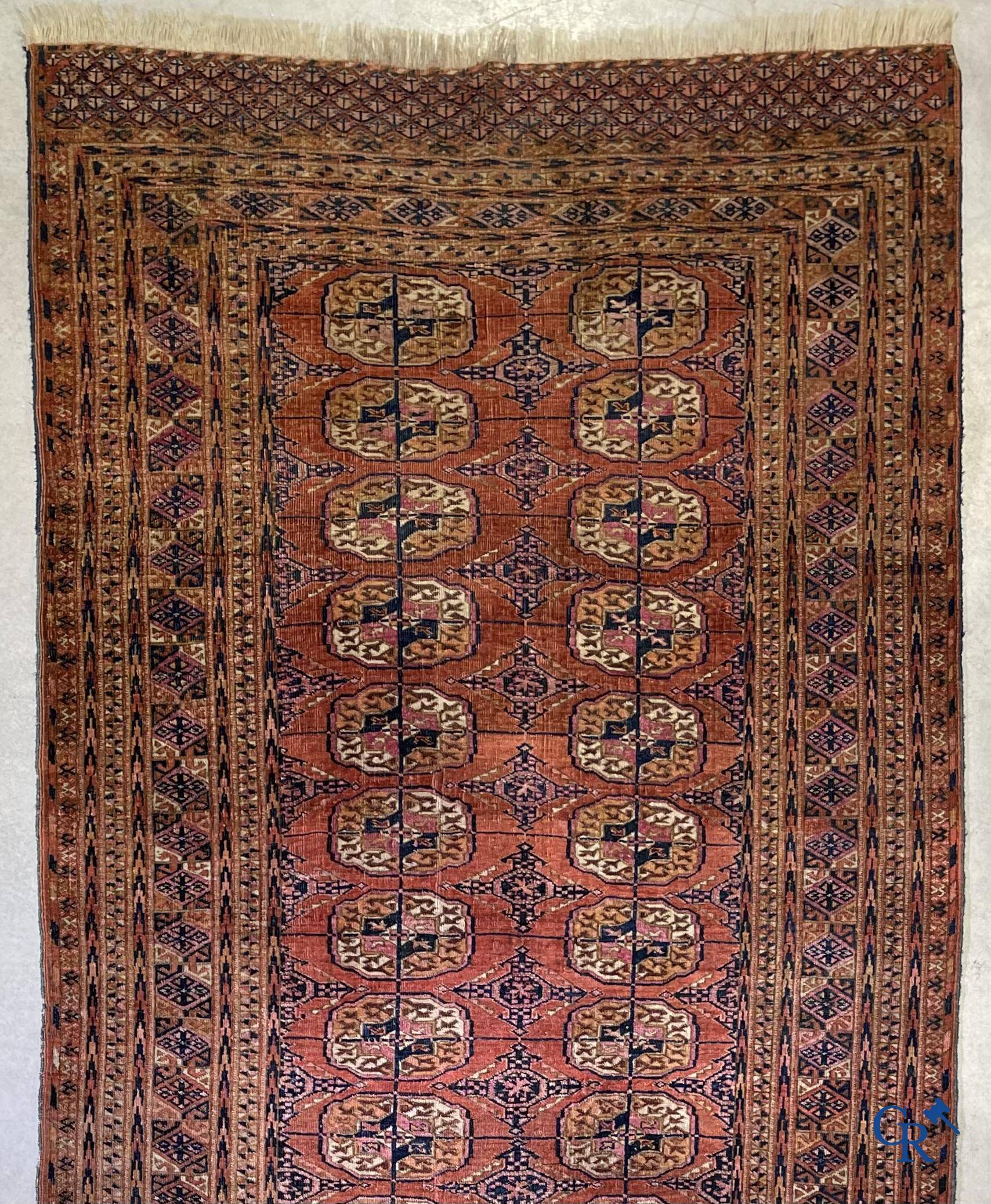 Oriental carpets, an antique oriental carpet.