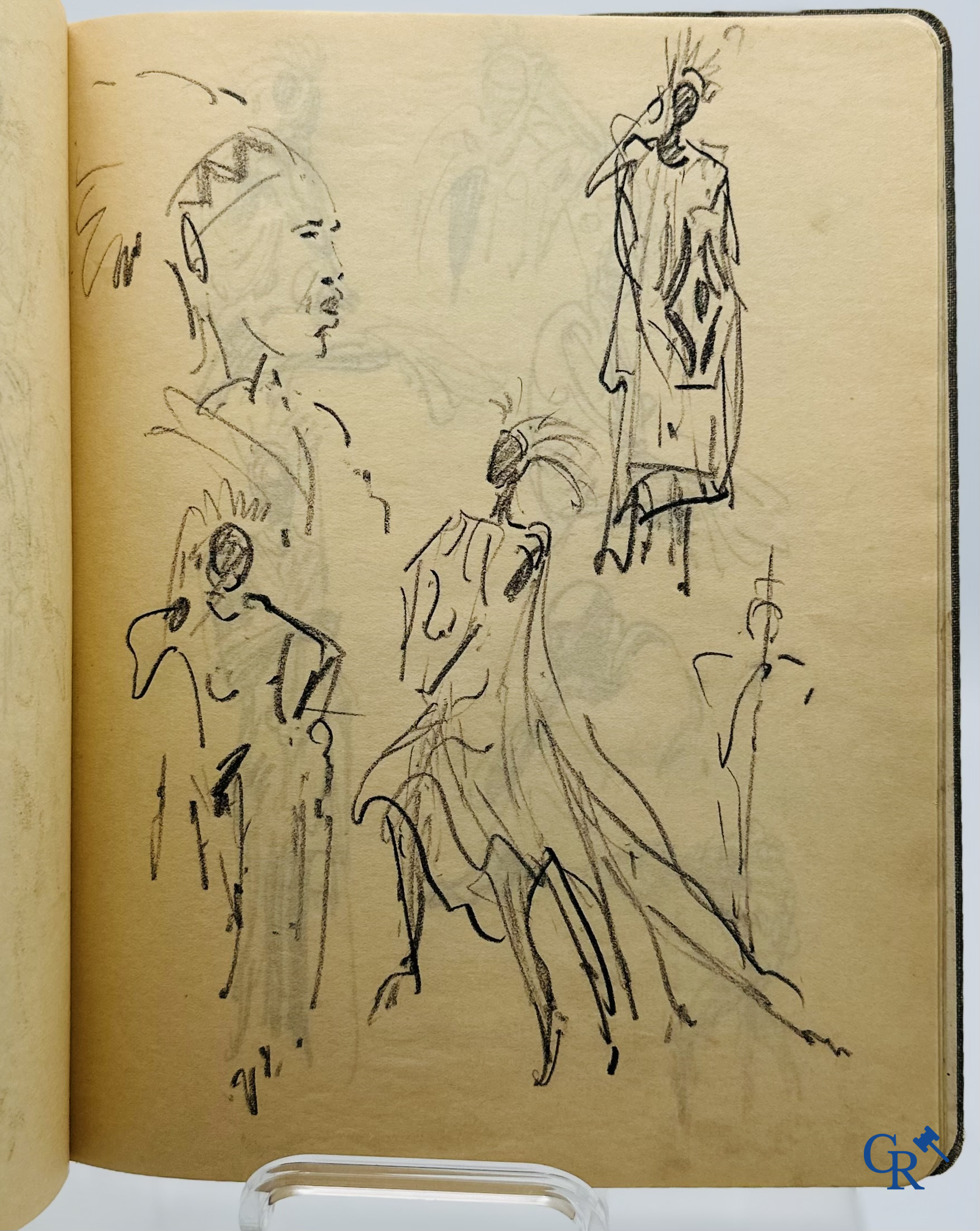 Fernand Allard l'Olivier (1883-1933): Interesting book with 36 sketches.