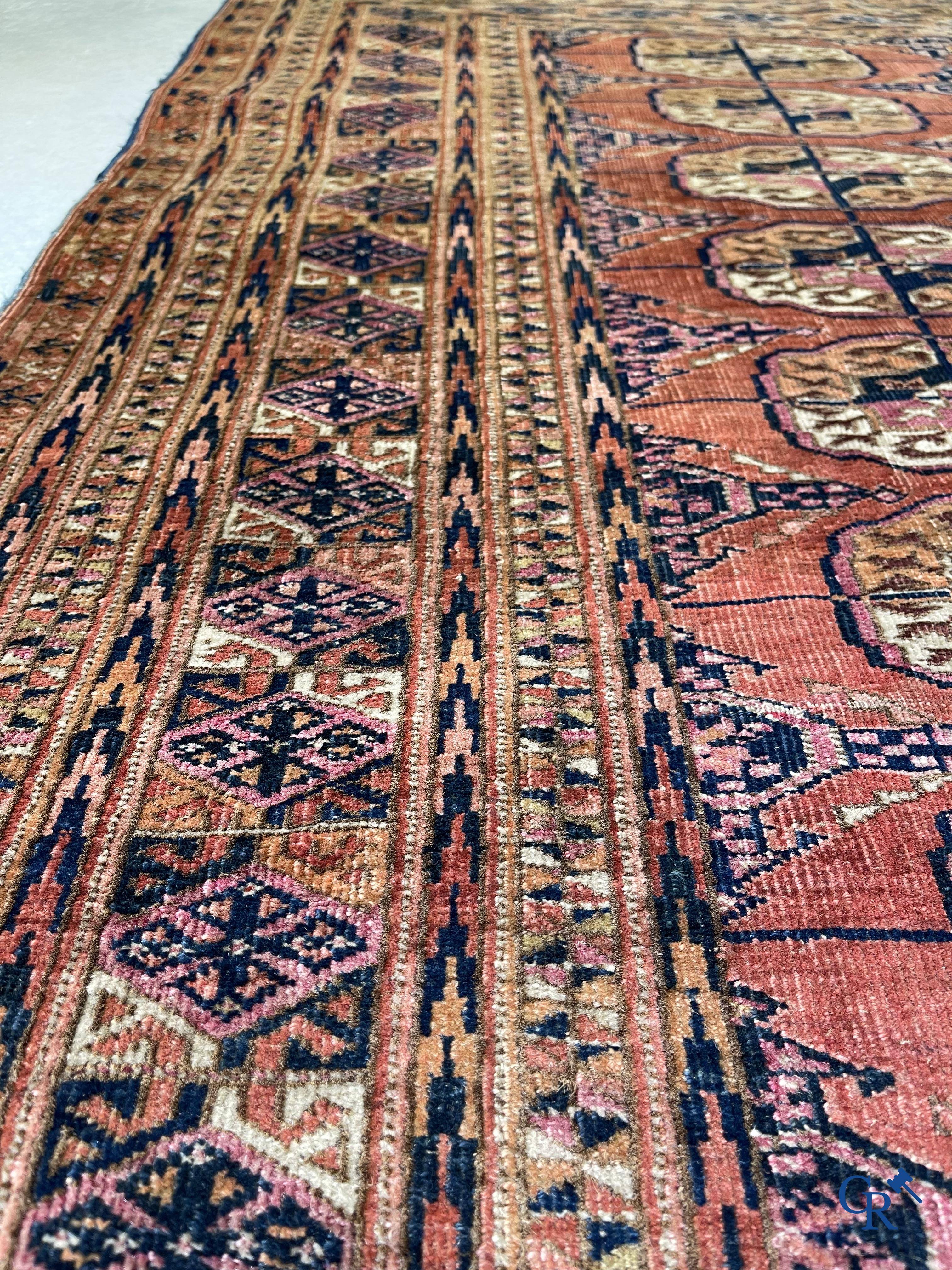 Oriental carpets, an antique oriental carpet.