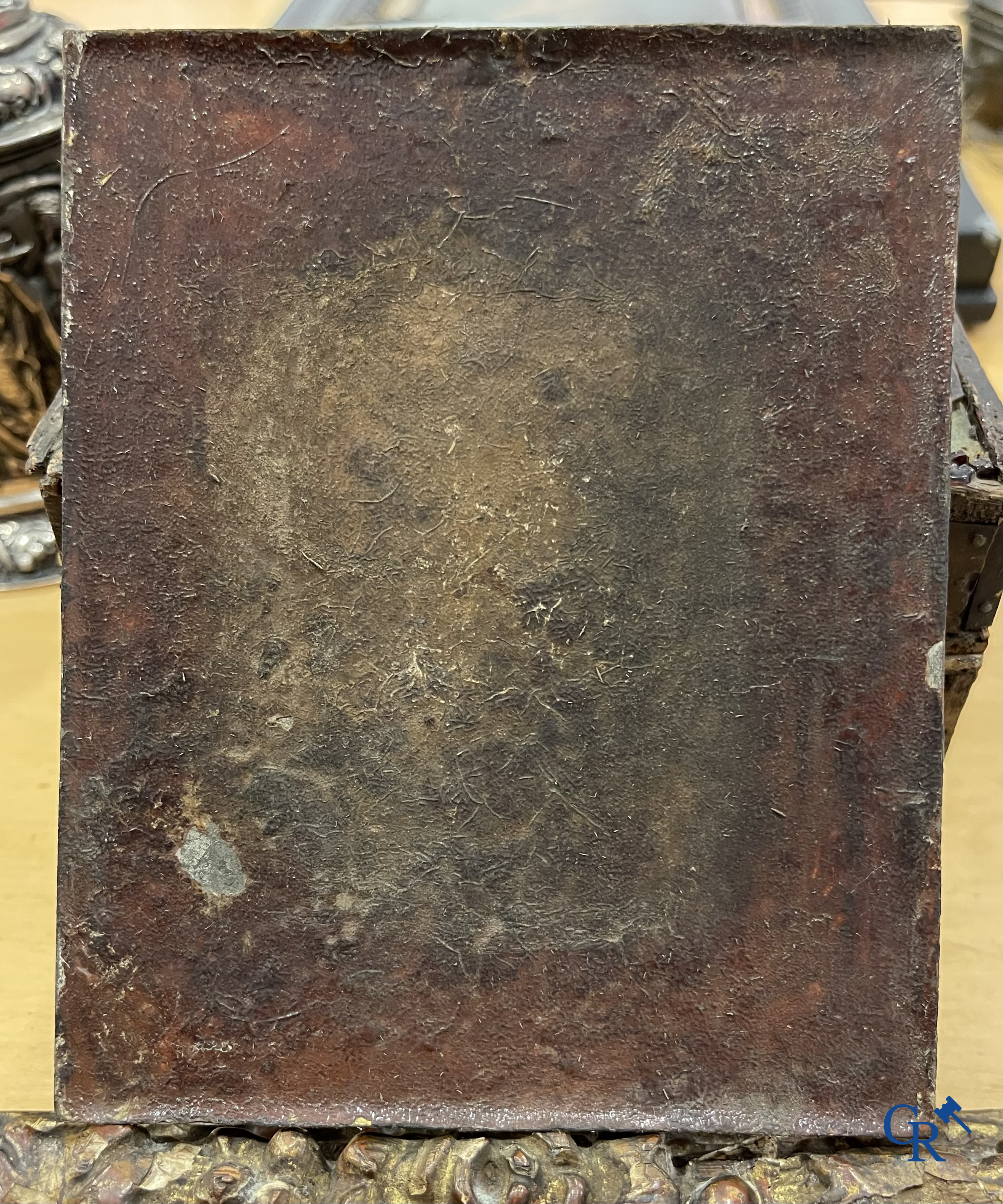 Madonna met kind. Frankrijk XVe-XVIe eeuw. Hoogstwaarschijnlijk Limoges, omgeving van de familie Pénicaud.