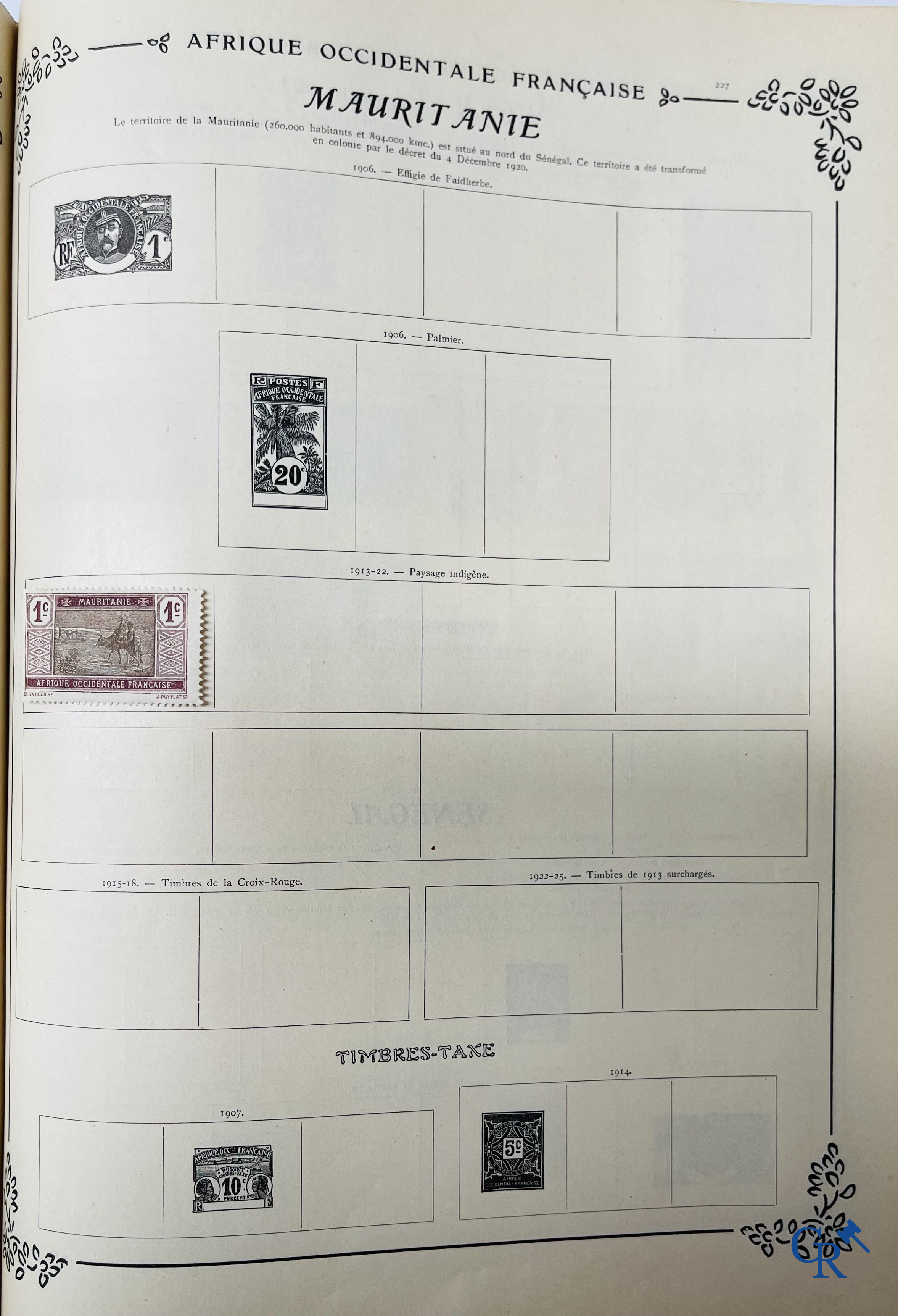 Philately. Yvert & Tellier. Album Historique & Géographique de Timbres-Poste des cinq Parties du Monde. 9ème Edition.
