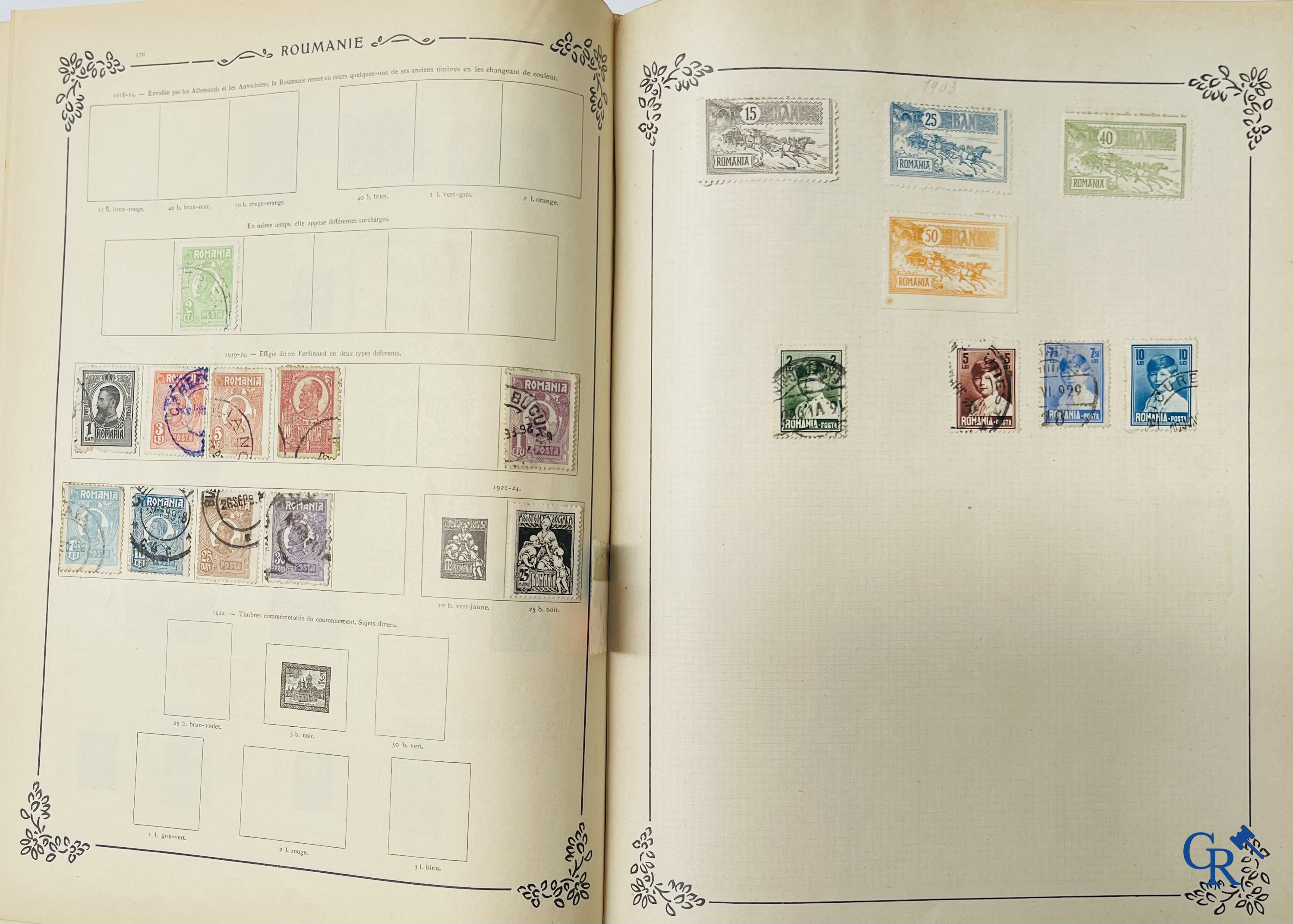 Philately. Yvert & Tellier. Album Historique & Géographique de Timbres-Poste des cinq Parties du Monde. 9ème Edition.