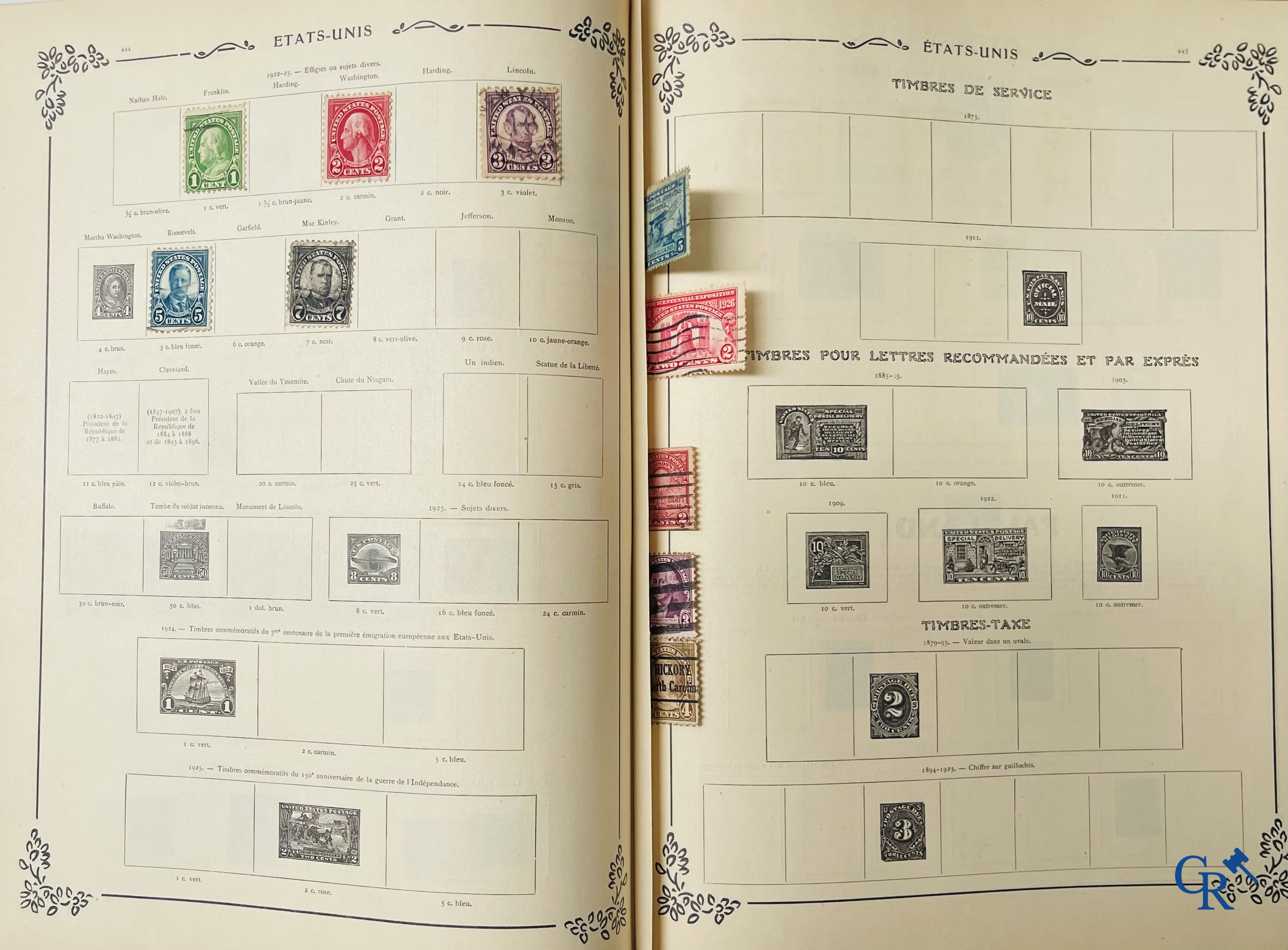 Philately. Yvert & Tellier. Album Historique & Géographique de Timbres-Poste des cinq Parties du Monde. 9ème Edition.