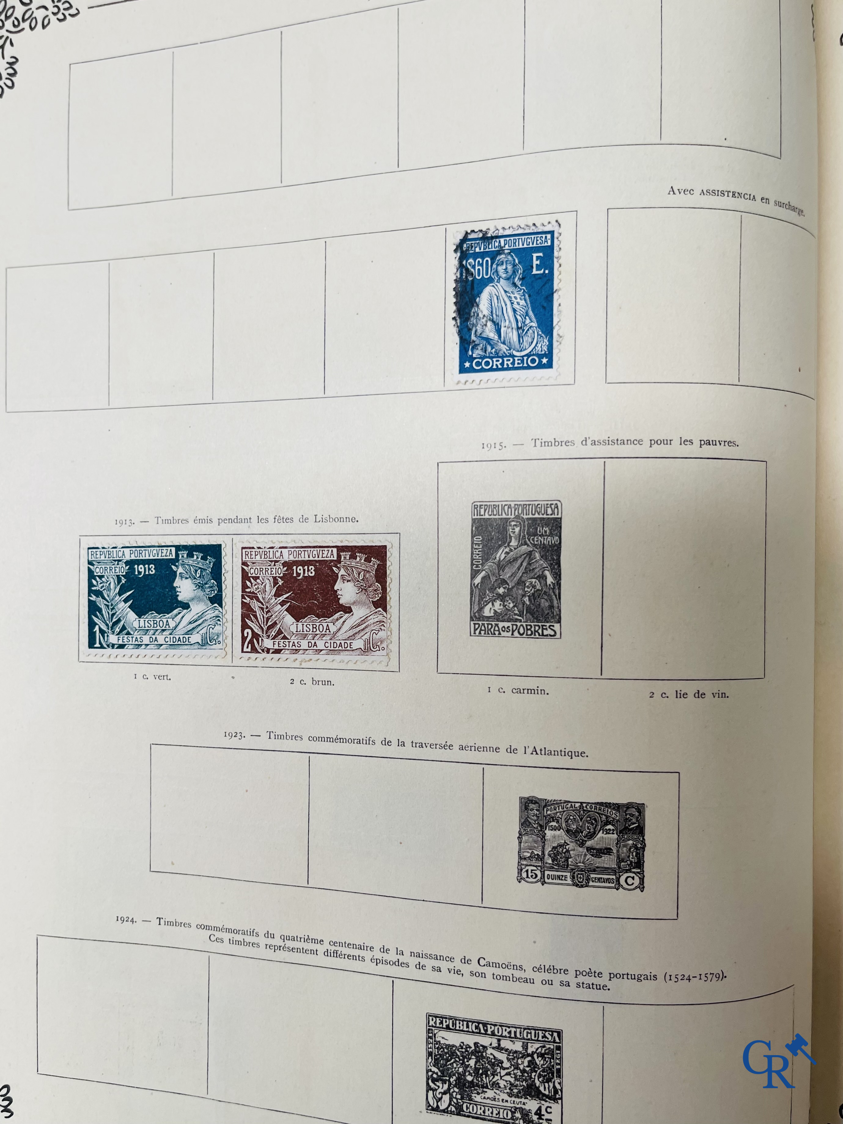 Philately. Yvert & Tellier. Album Historique & Géographique de Timbres-Poste des cinq Parties du Monde. 9ème Edition.
