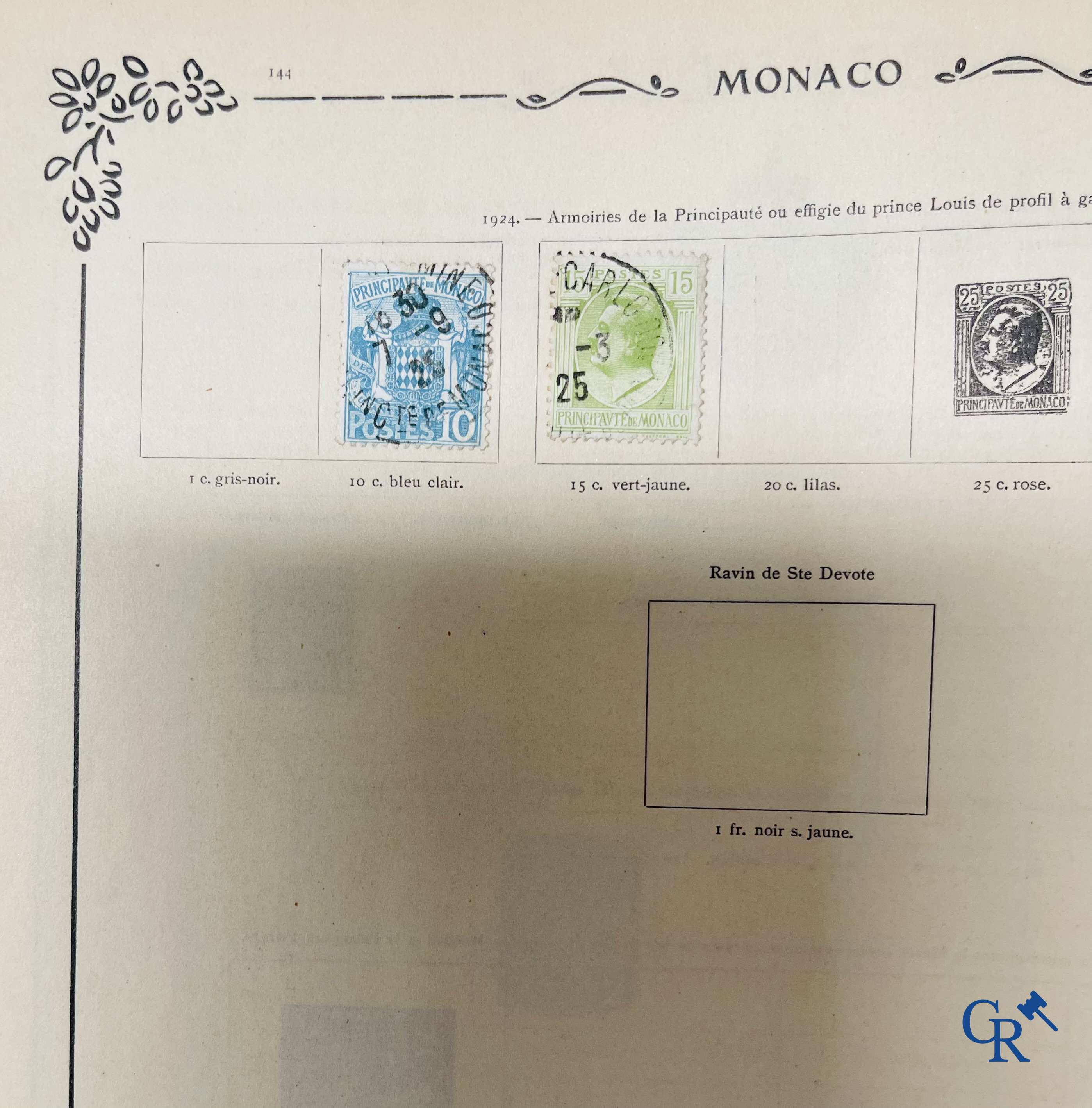 Philately. Yvert & Tellier. Album Historique & Géographique de Timbres-Poste des cinq Parties du Monde. 9ème Edition.