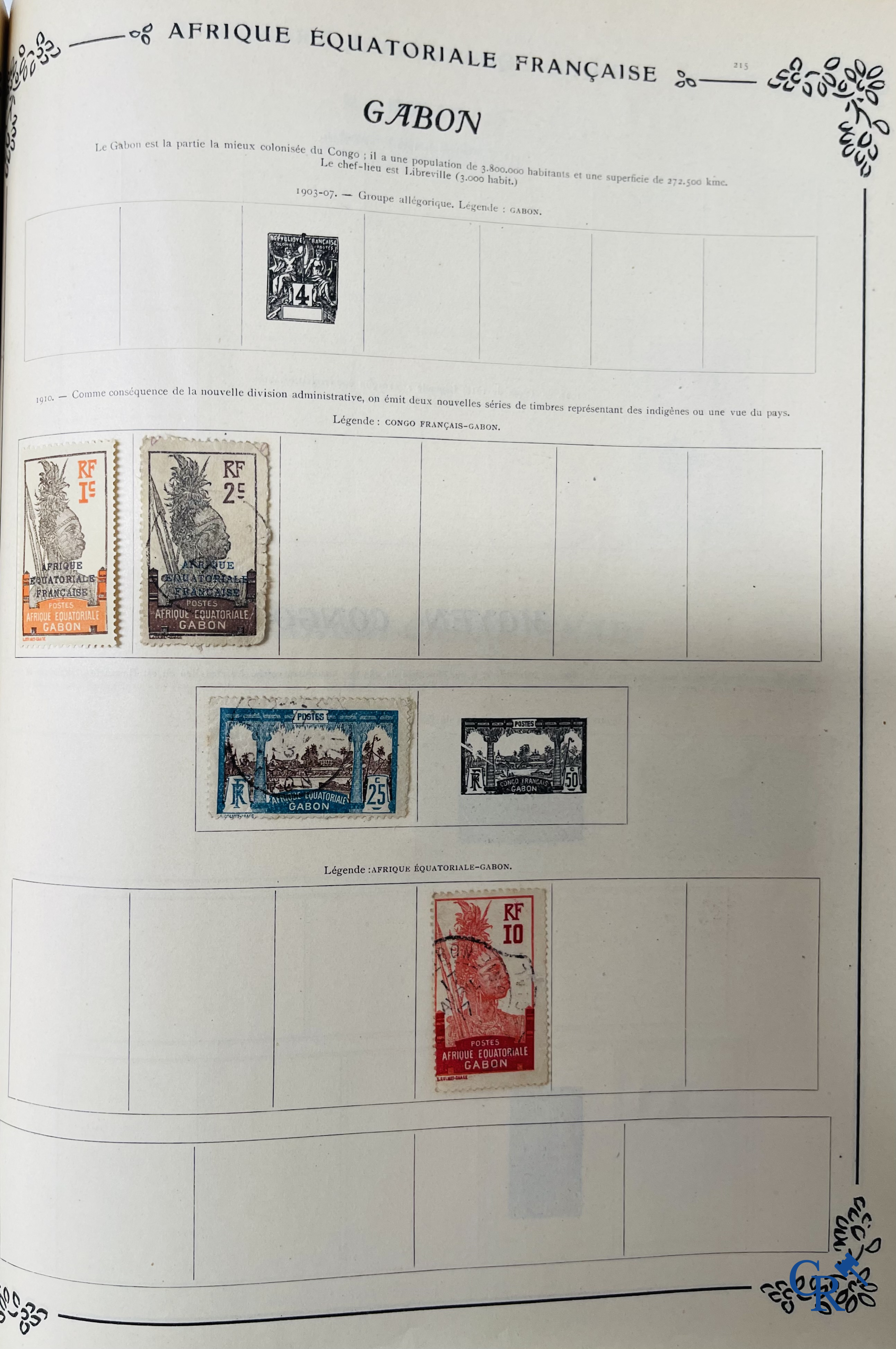 Philately. Yvert & Tellier. Album Historique & Géographique de Timbres-Poste des cinq Parties du Monde. 9ème Edition.
