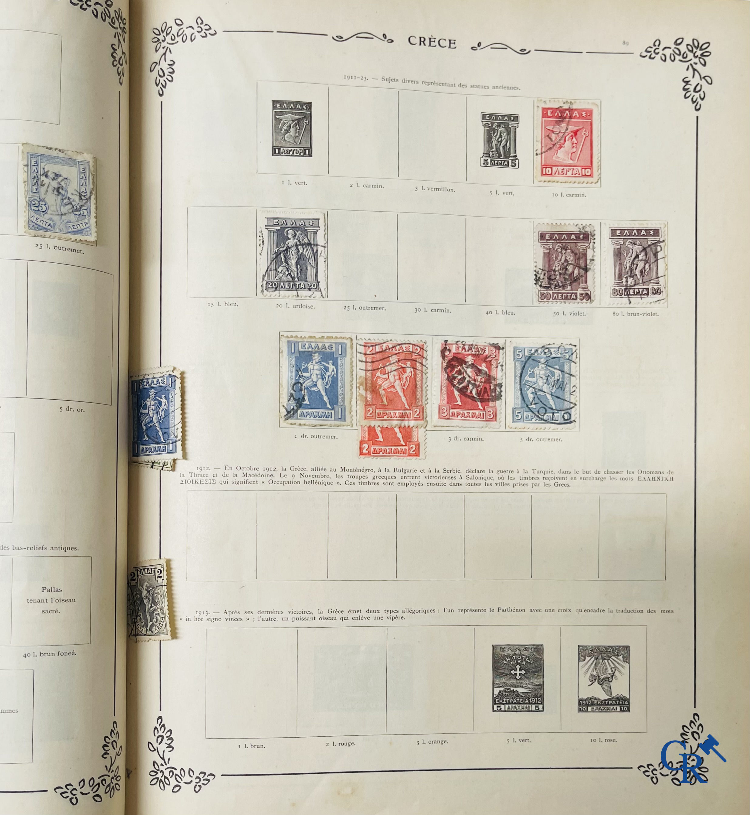 Philately. Yvert & Tellier. Album Historique & Géographique de Timbres-Poste des cinq Parties du Monde. 9ème Edition.