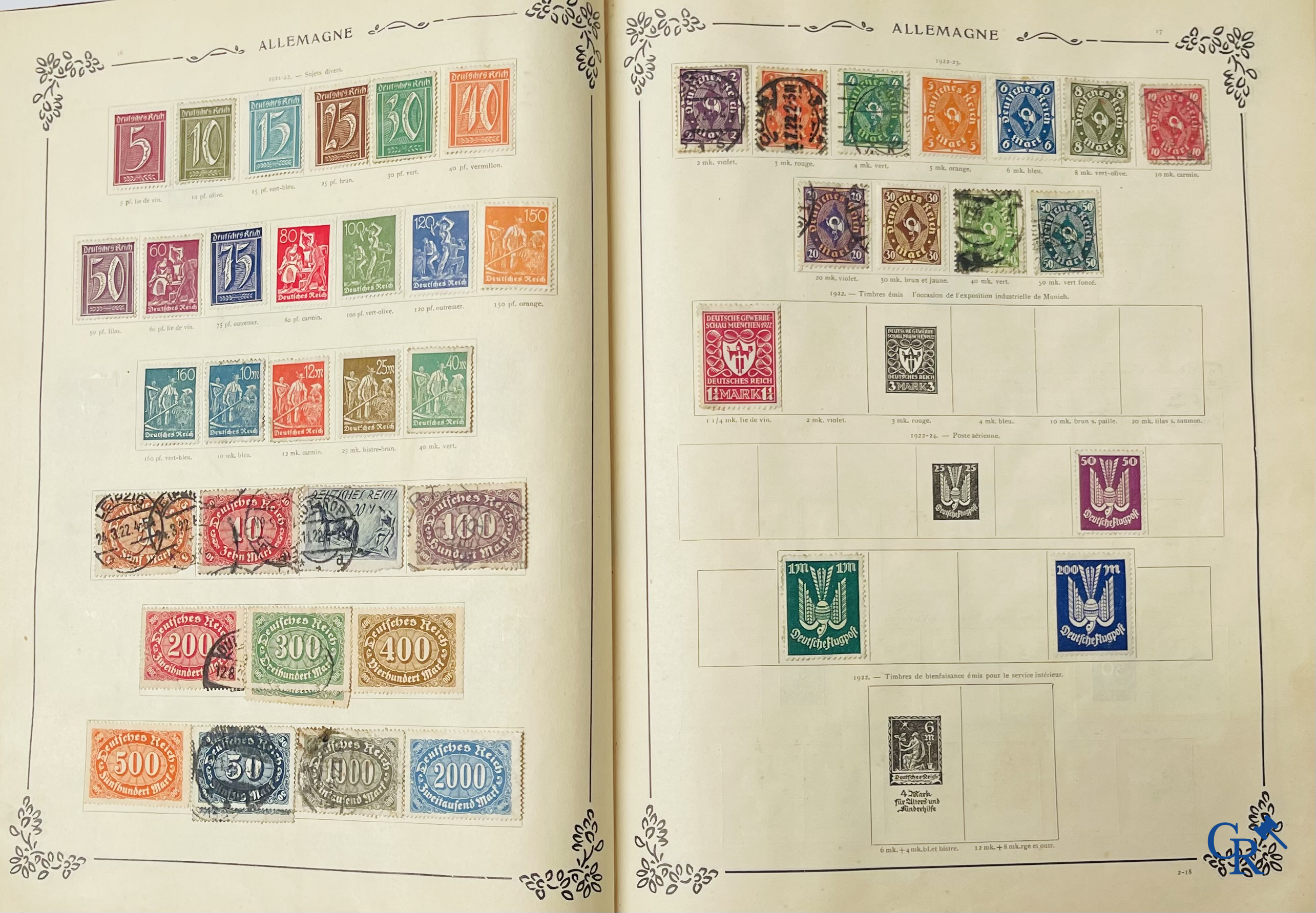 Philately. Yvert & Tellier. Album Historique & Géographique de Timbres-Poste des cinq Parties du Monde. 9ème Edition.