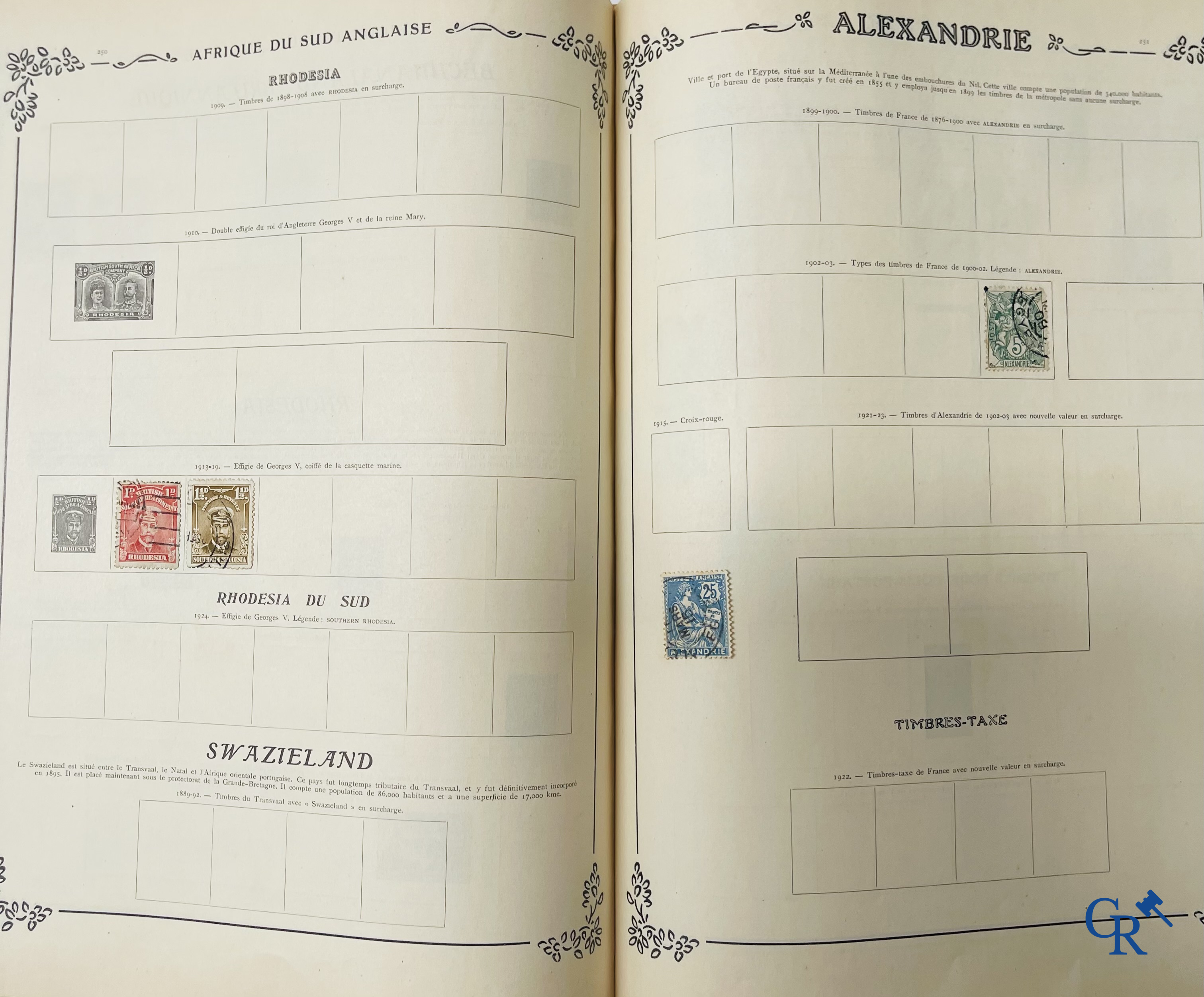 Philately. Yvert & Tellier. Album Historique & Géographique de Timbres-Poste des cinq Parties du Monde. 9ème Edition.