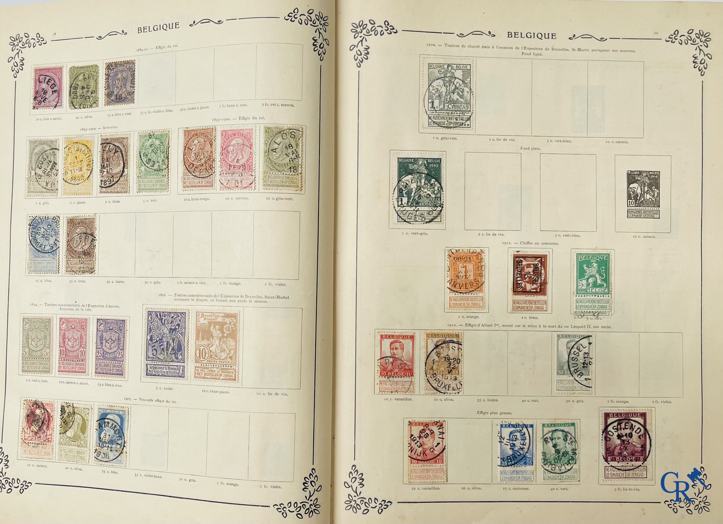 Philately. Yvert & Tellier. Album Historique & Géographique de Timbres-Poste des cinq Parties du Monde. 9ème Edition.