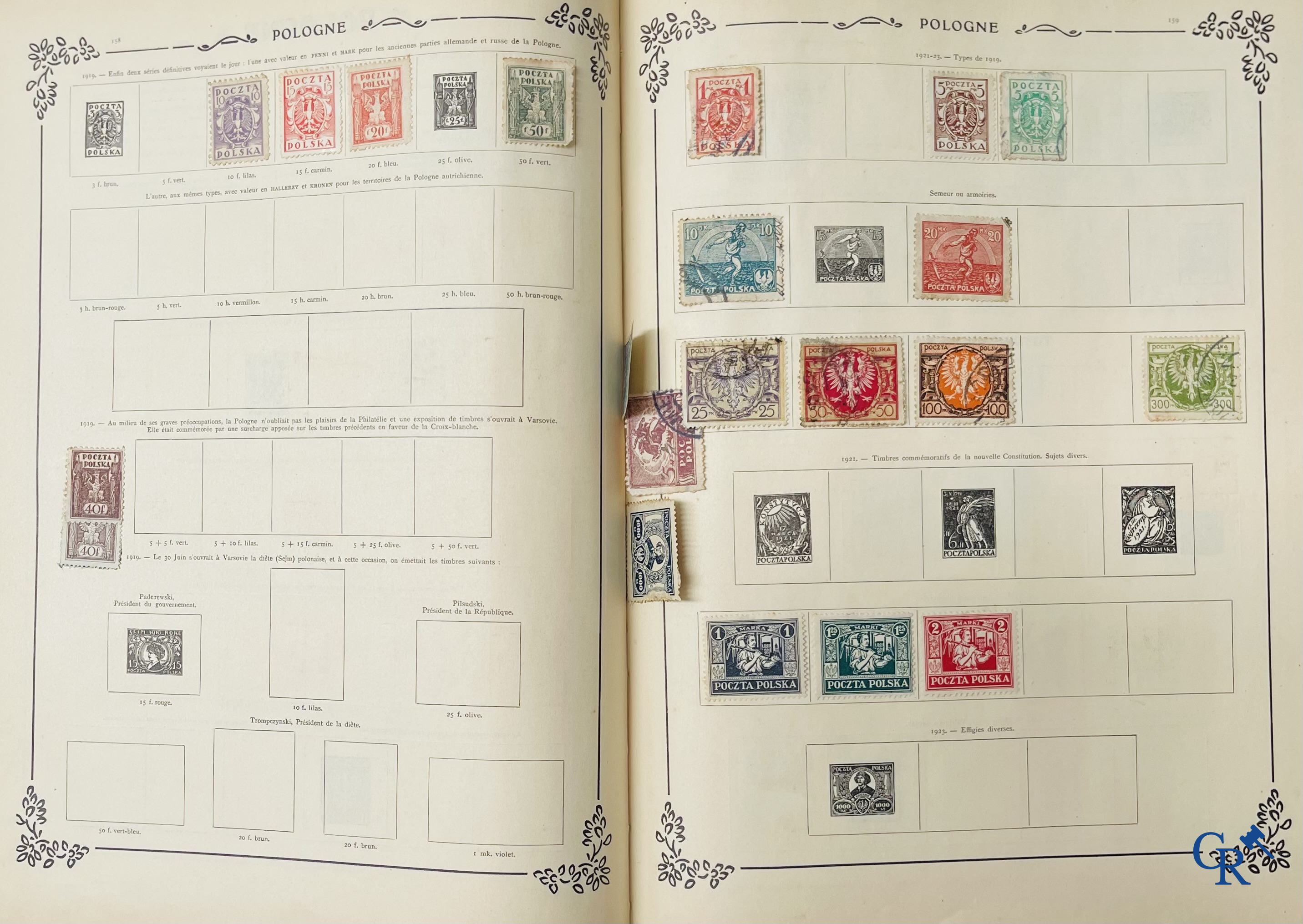 Philately. Yvert & Tellier. Album Historique & Géographique de Timbres-Poste des cinq Parties du Monde. 9ème Edition.