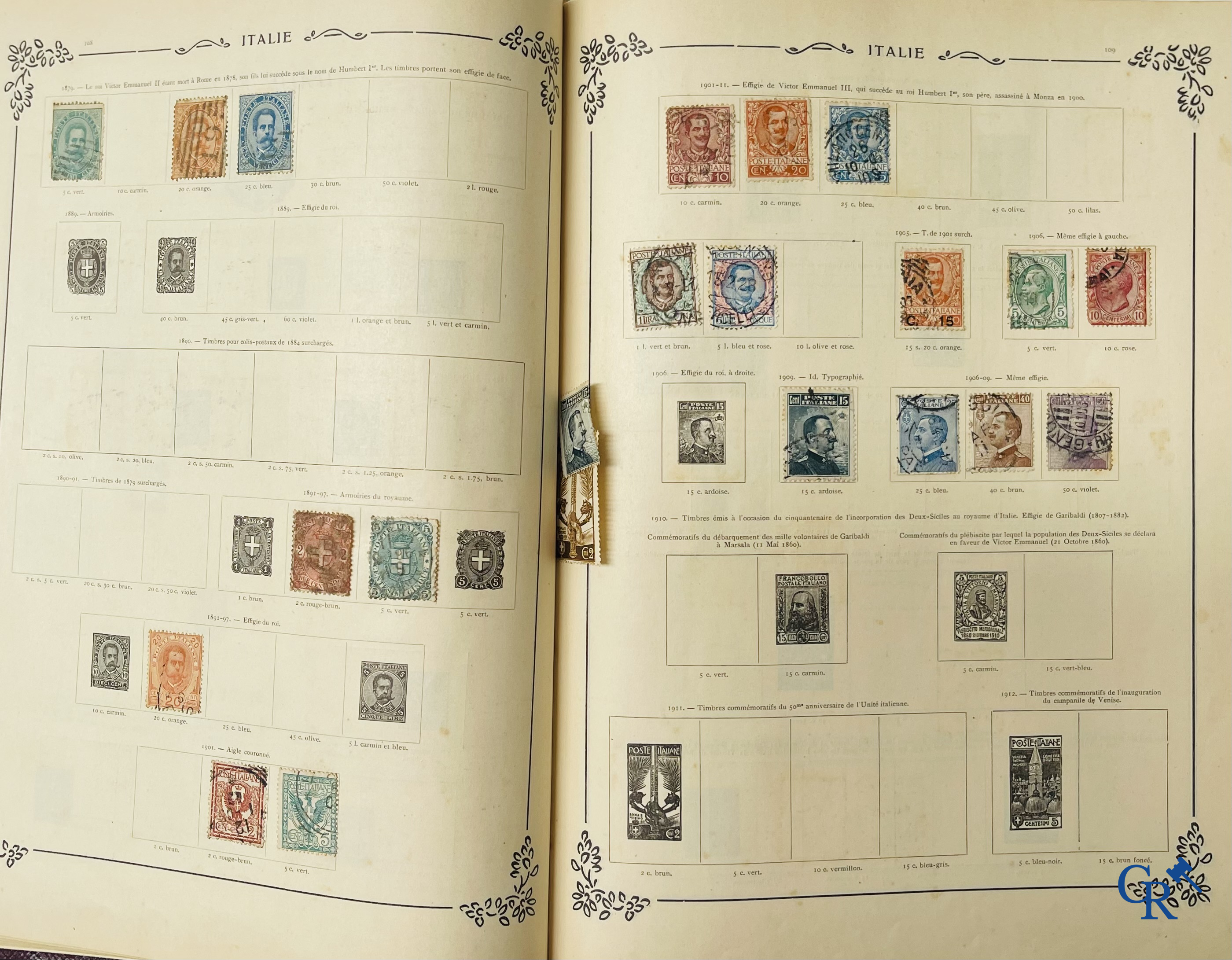 Philately. Yvert & Tellier. Album Historique & Géographique de Timbres-Poste des cinq Parties du Monde. 9ème Edition.