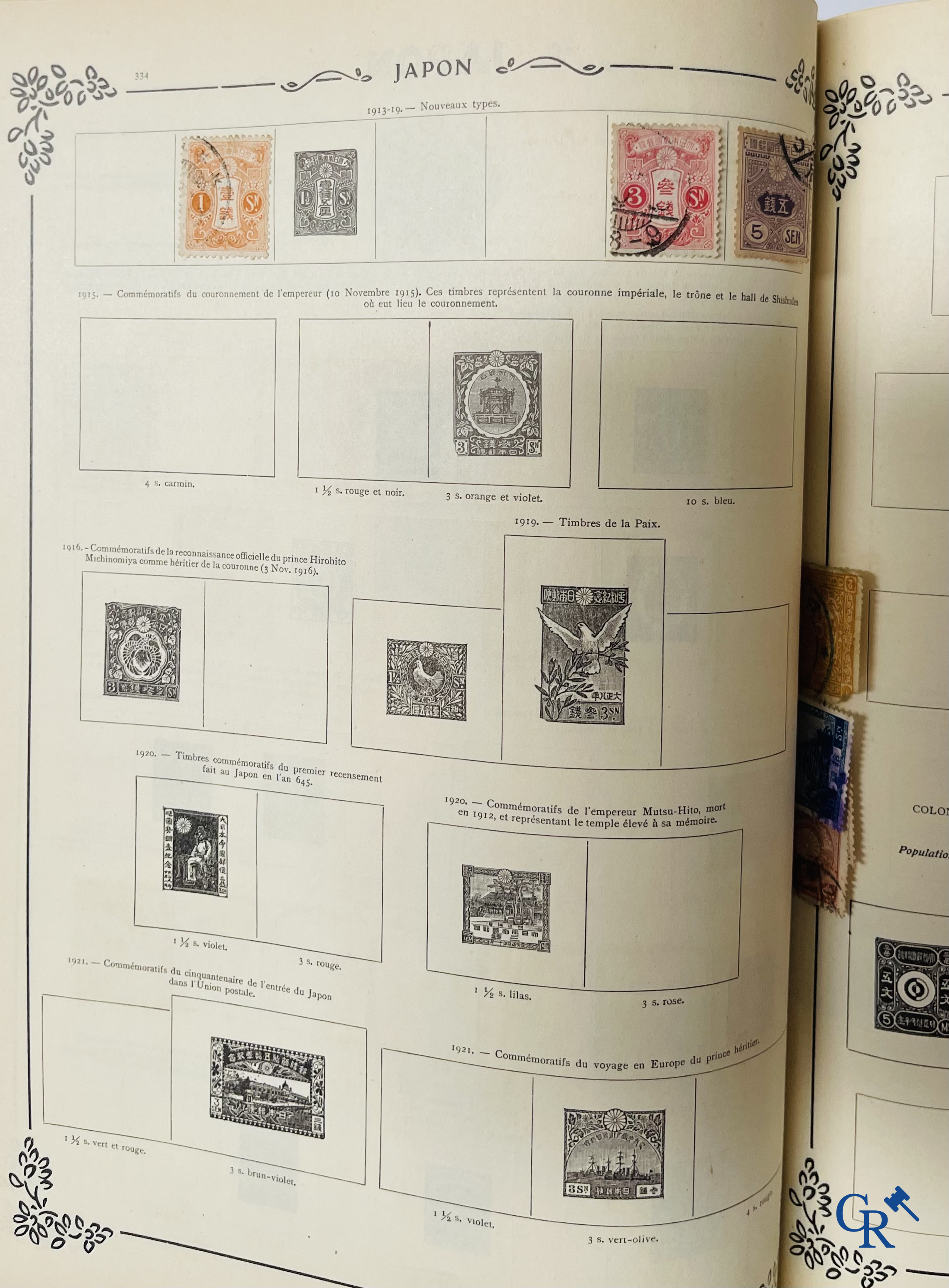 Philately. Yvert & Tellier. Album Historique & Géographique de Timbres-Poste des cinq Parties du Monde. 9ème Edition.