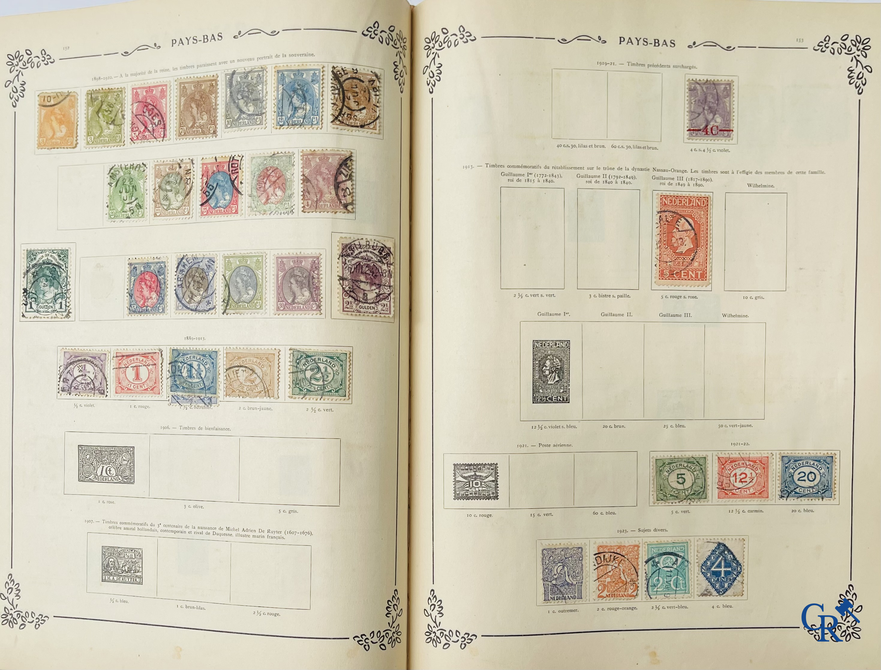 Philately. Yvert & Tellier. Album Historique & Géographique de Timbres-Poste des cinq Parties du Monde. 9ème Edition.