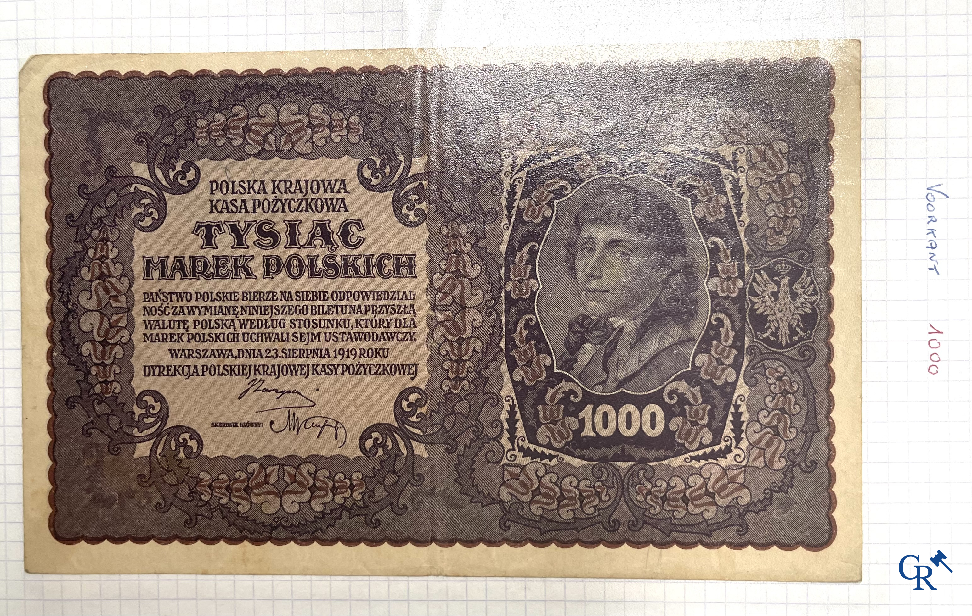 Old coins and banknotes. A large collection of old coins and banknotes. Multiple coins in silver.