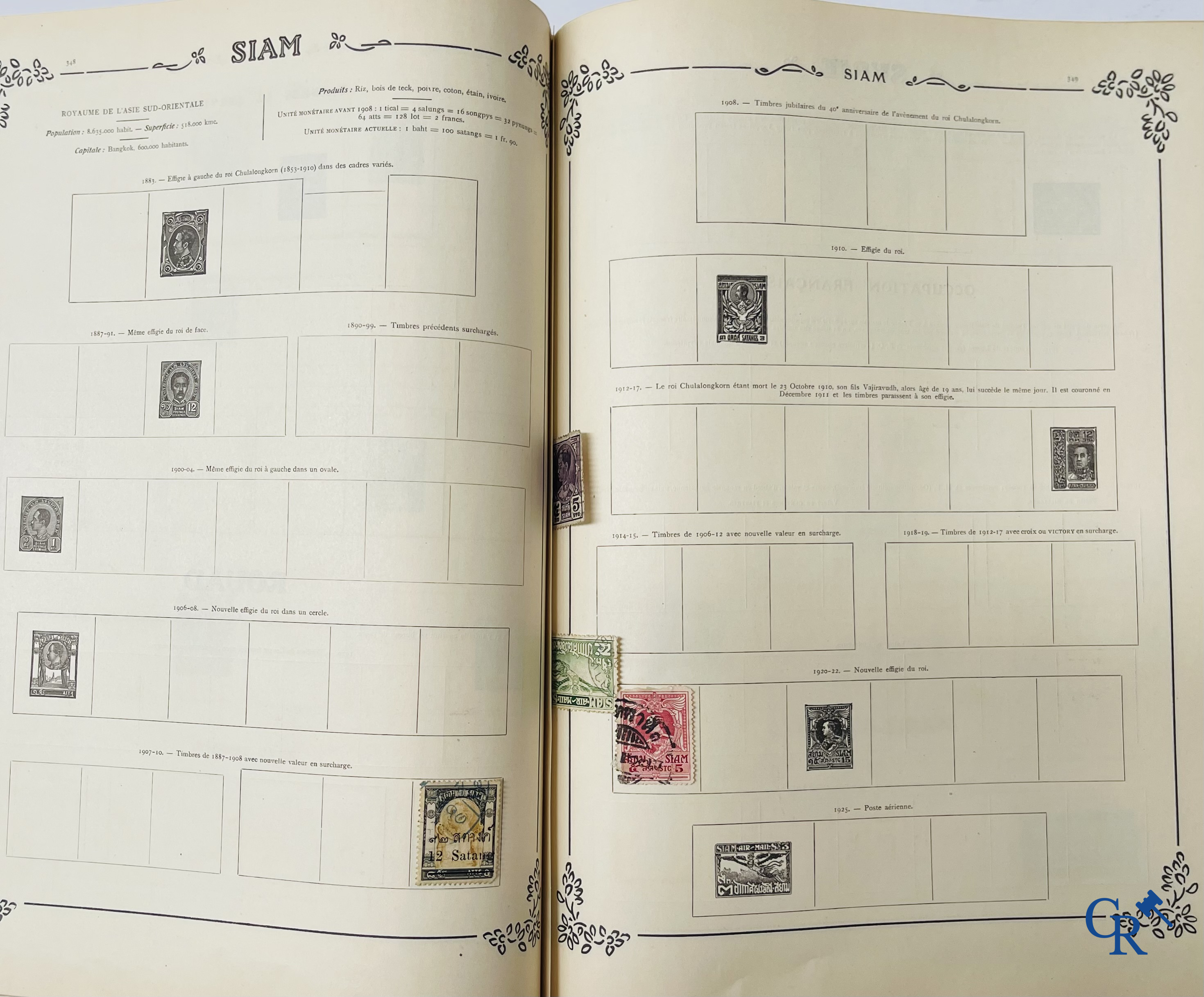 Philately. Yvert & Tellier. Album Historique & Géographique de Timbres-Poste des cinq Parties du Monde. 9ème Edition.