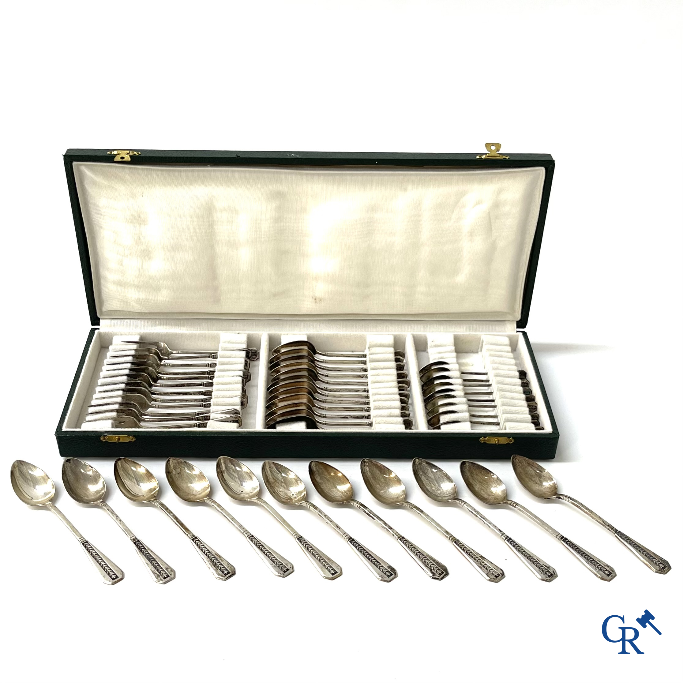 Silver. A lot with silver 835°/00 cutlery.