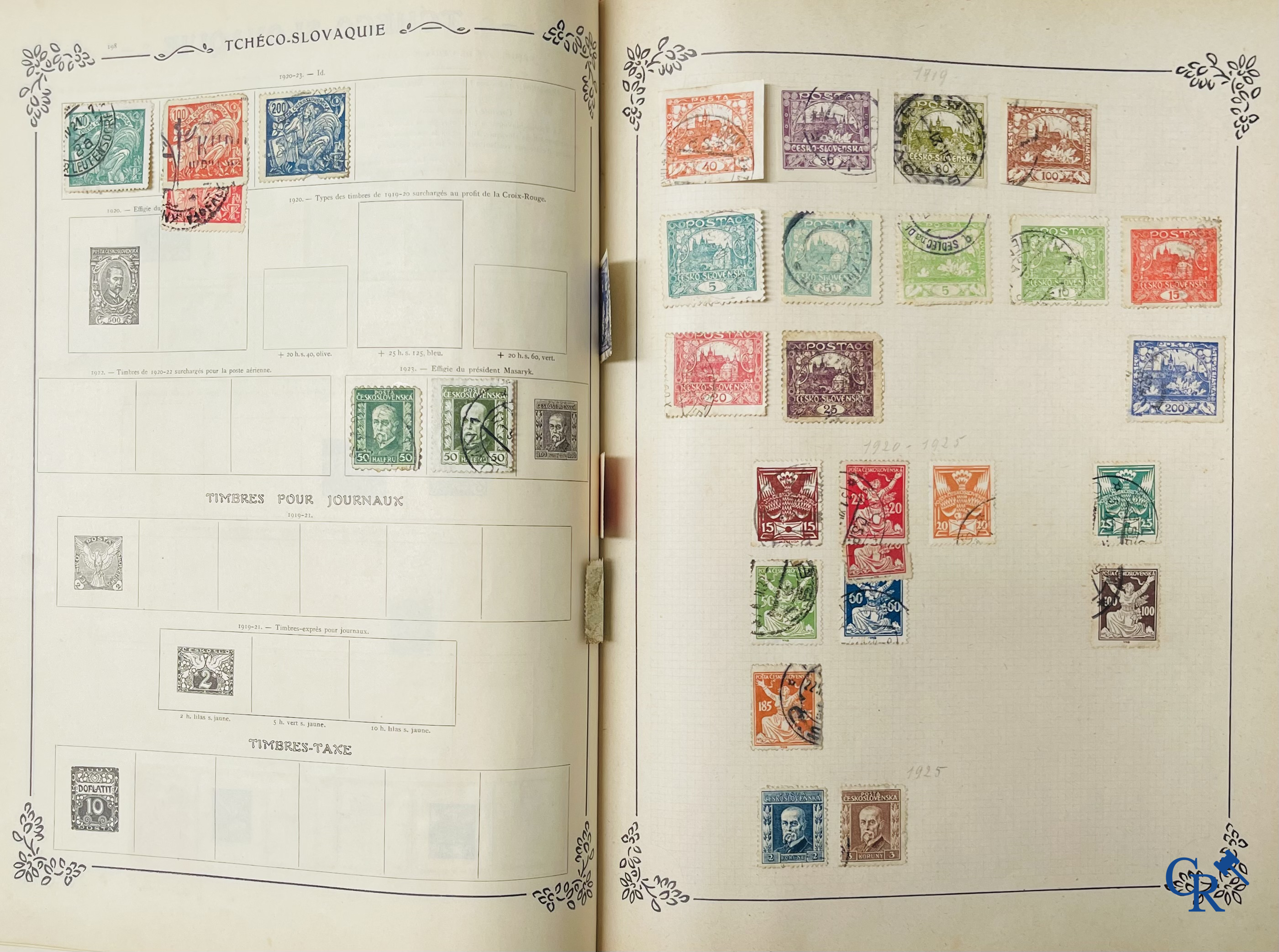 Philately. Yvert & Tellier. Album Historique & Géographique de Timbres-Poste des cinq Parties du Monde. 9ème Edition.
