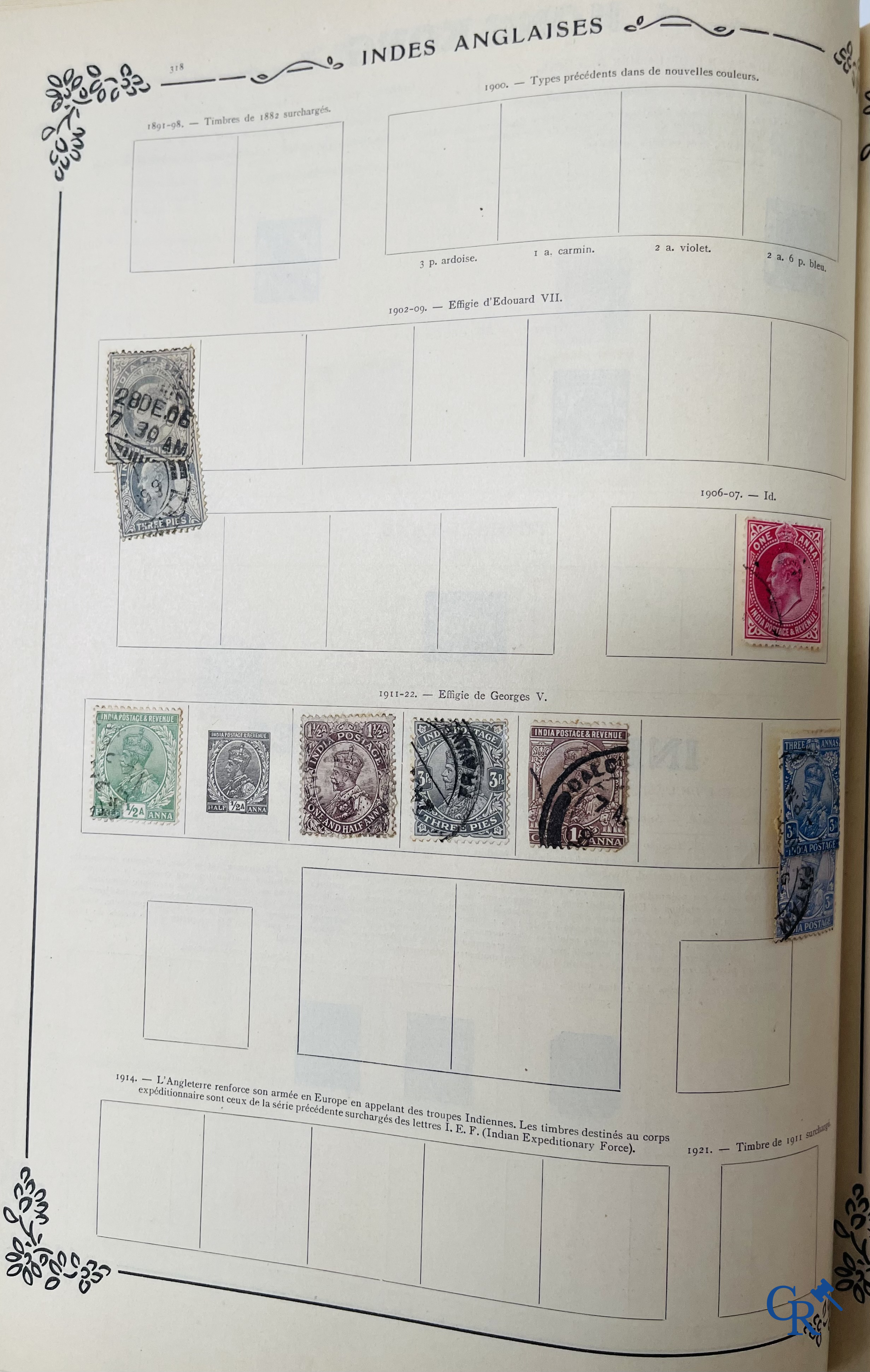 Philately. Yvert & Tellier. Album Historique & Géographique de Timbres-Poste des cinq Parties du Monde. 9ème Edition.