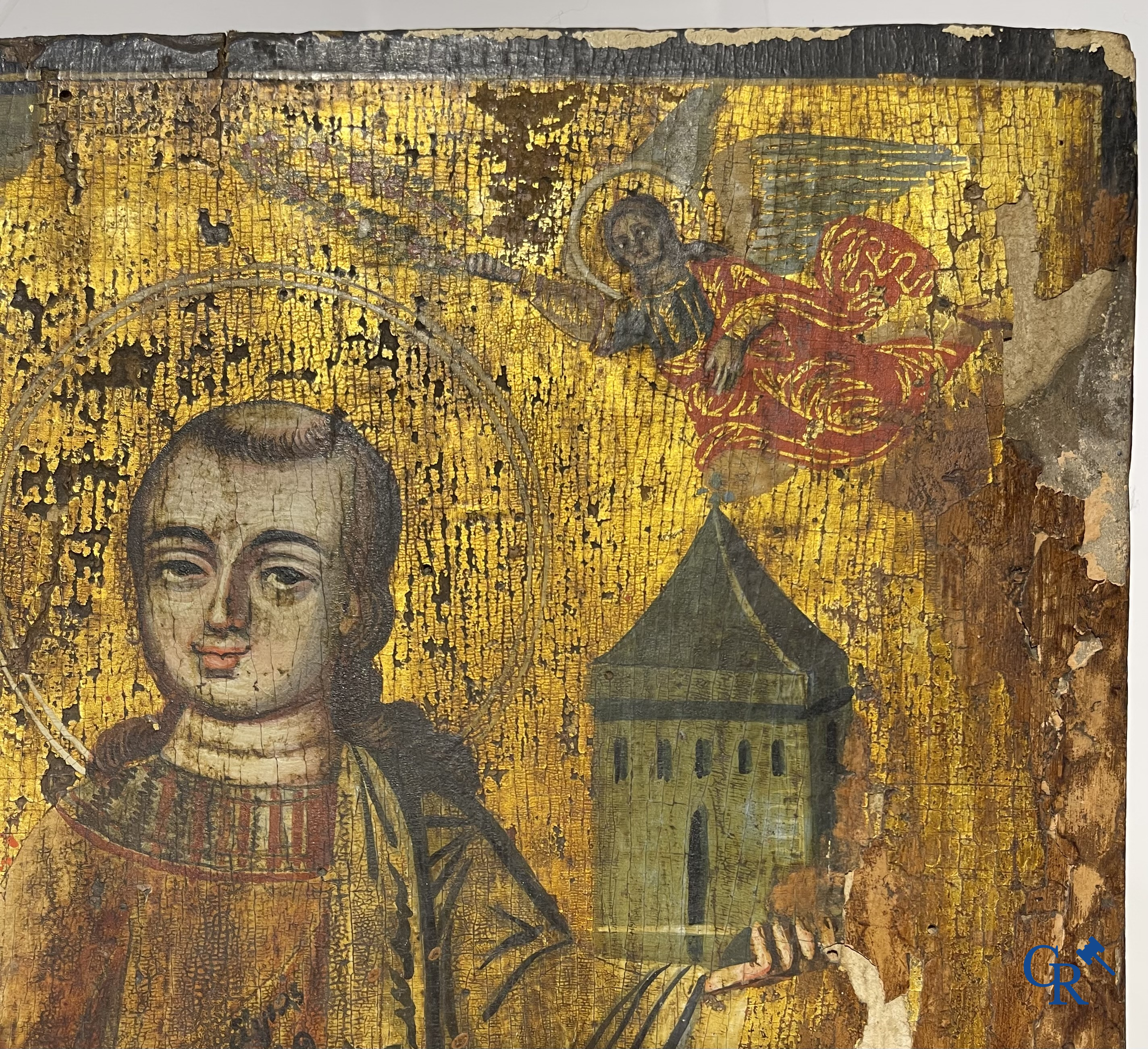 Icoon. Oost Europa. Tempera op paneel. 18e eeuw.