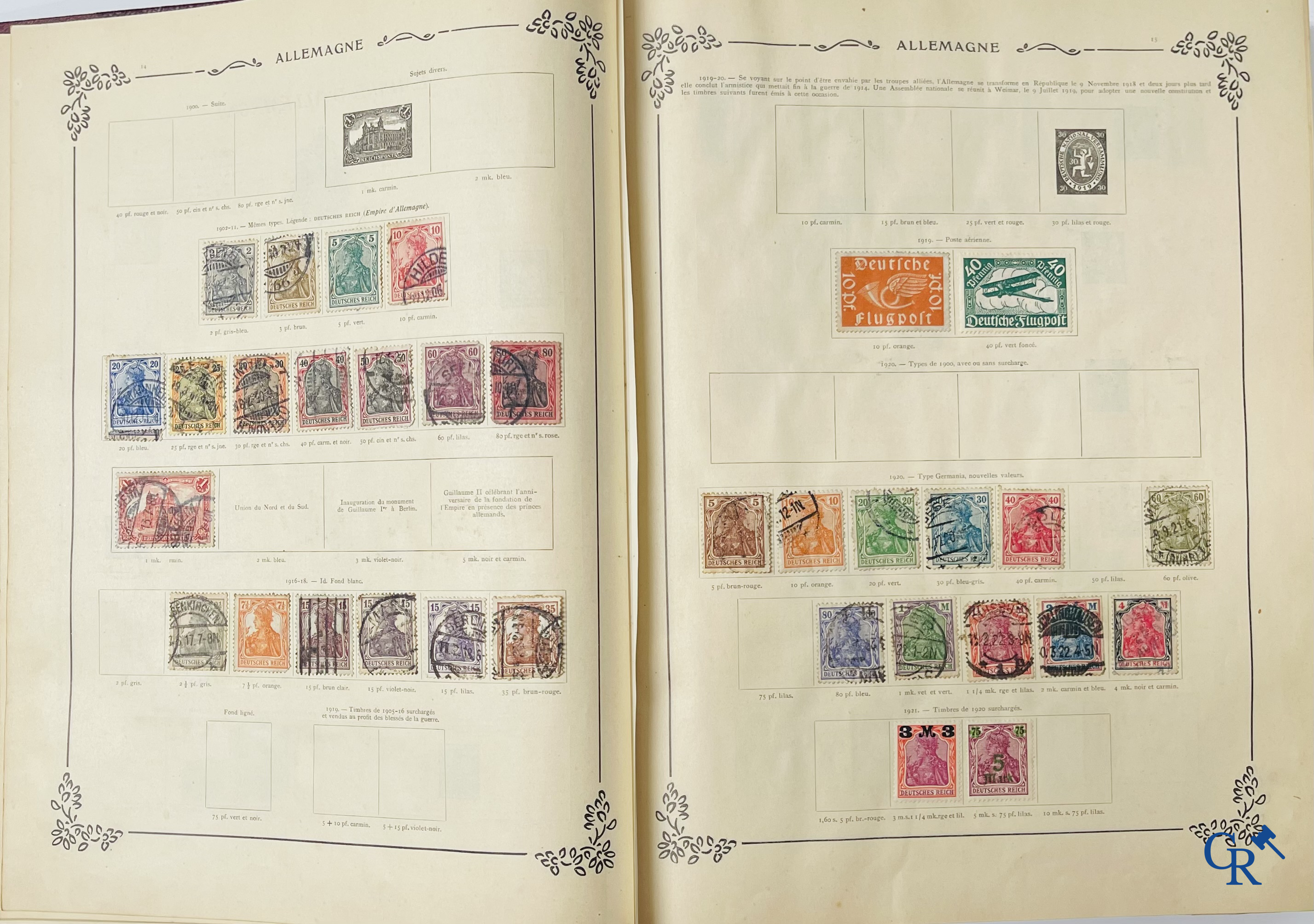 Philately. Yvert & Tellier. Album Historique & Géographique de Timbres-Poste des cinq Parties du Monde. 9ème Edition.