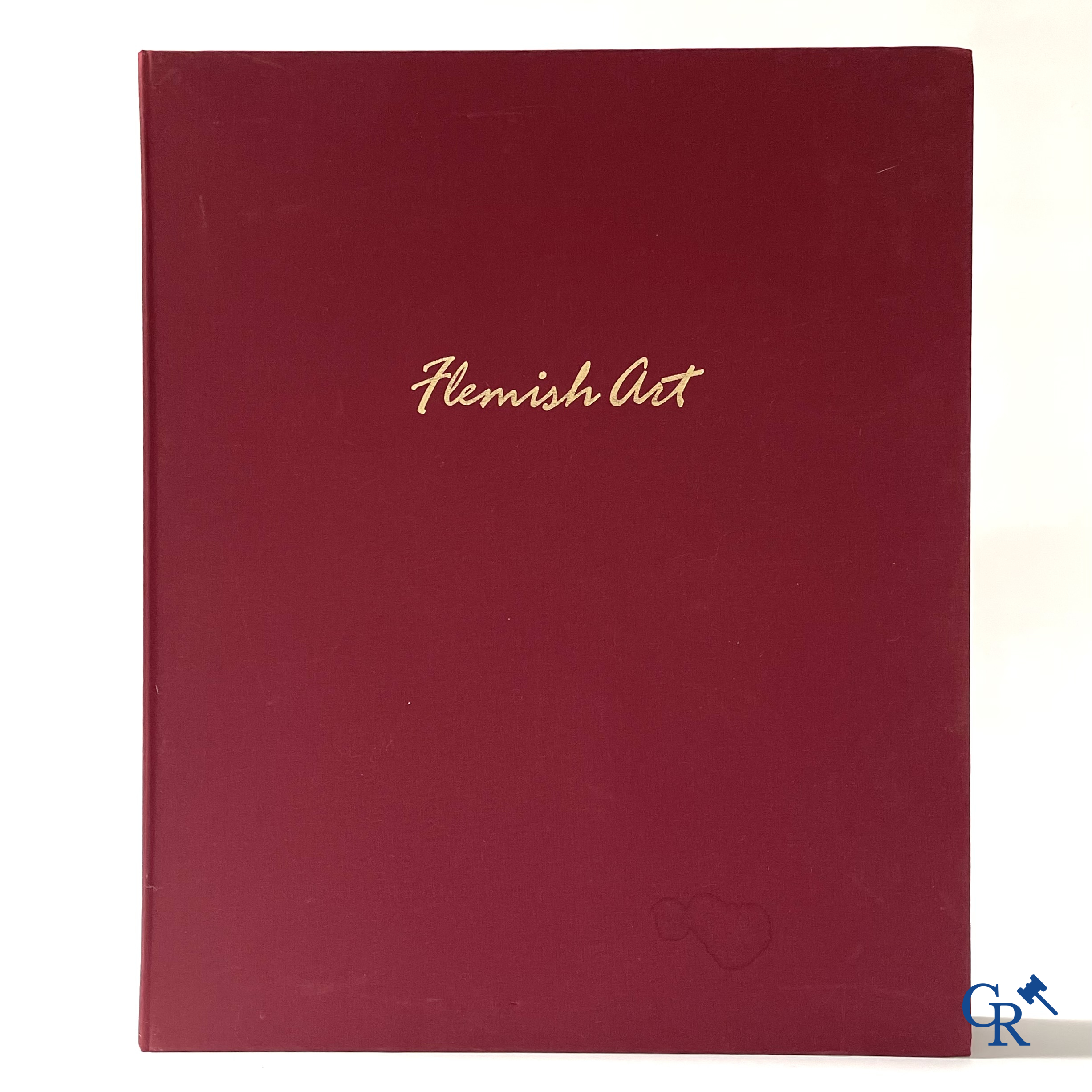 Flemish Art. Portfolio in canvas box with 10 lithographs. Signed and numbered 238/500.