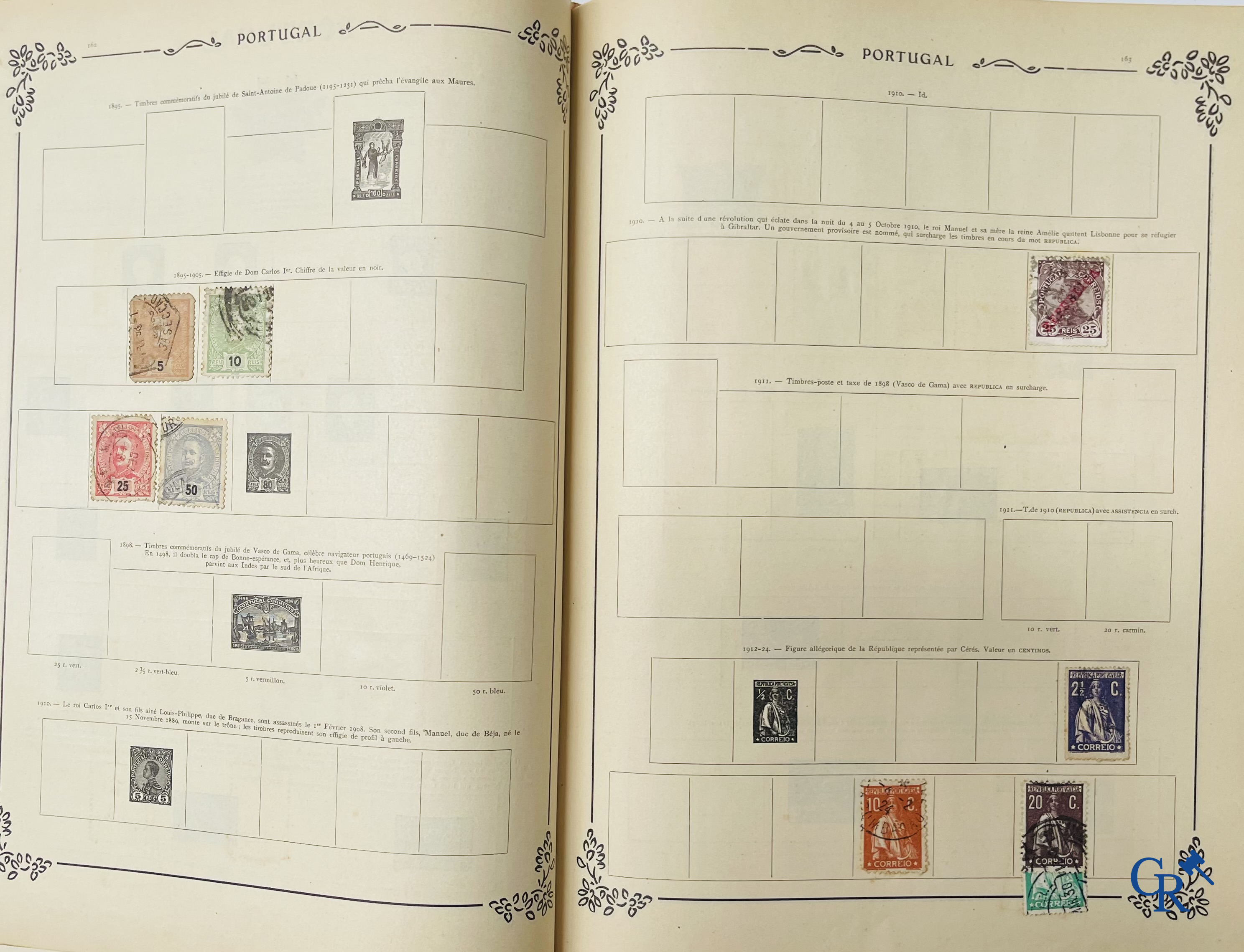 Philately. Yvert & Tellier. Album Historique & Géographique de Timbres-Poste des cinq Parties du Monde. 9ème Edition.