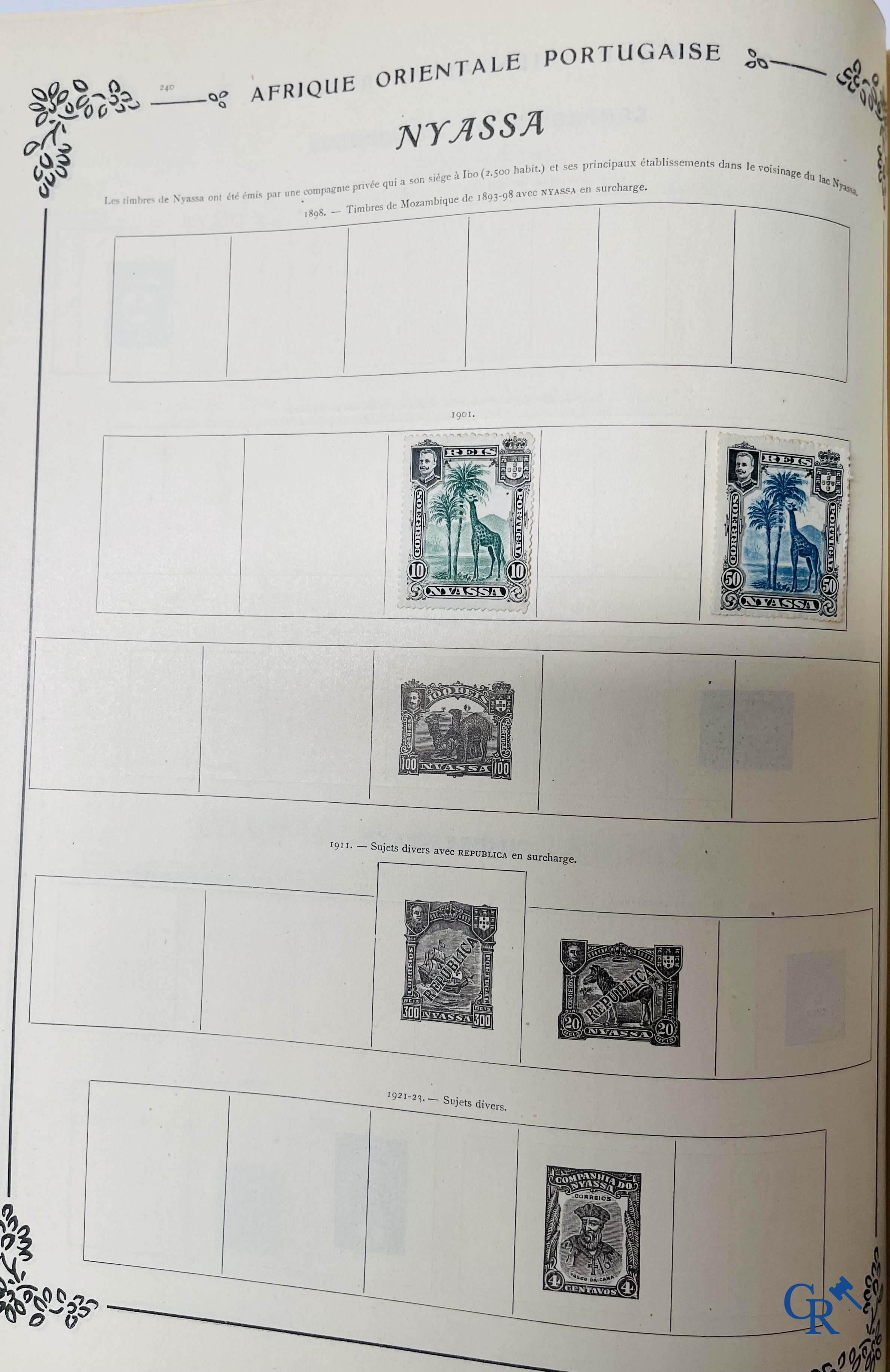 Philately. Yvert & Tellier. Album Historique & Géographique de Timbres-Poste des cinq Parties du Monde. 9ème Edition.
