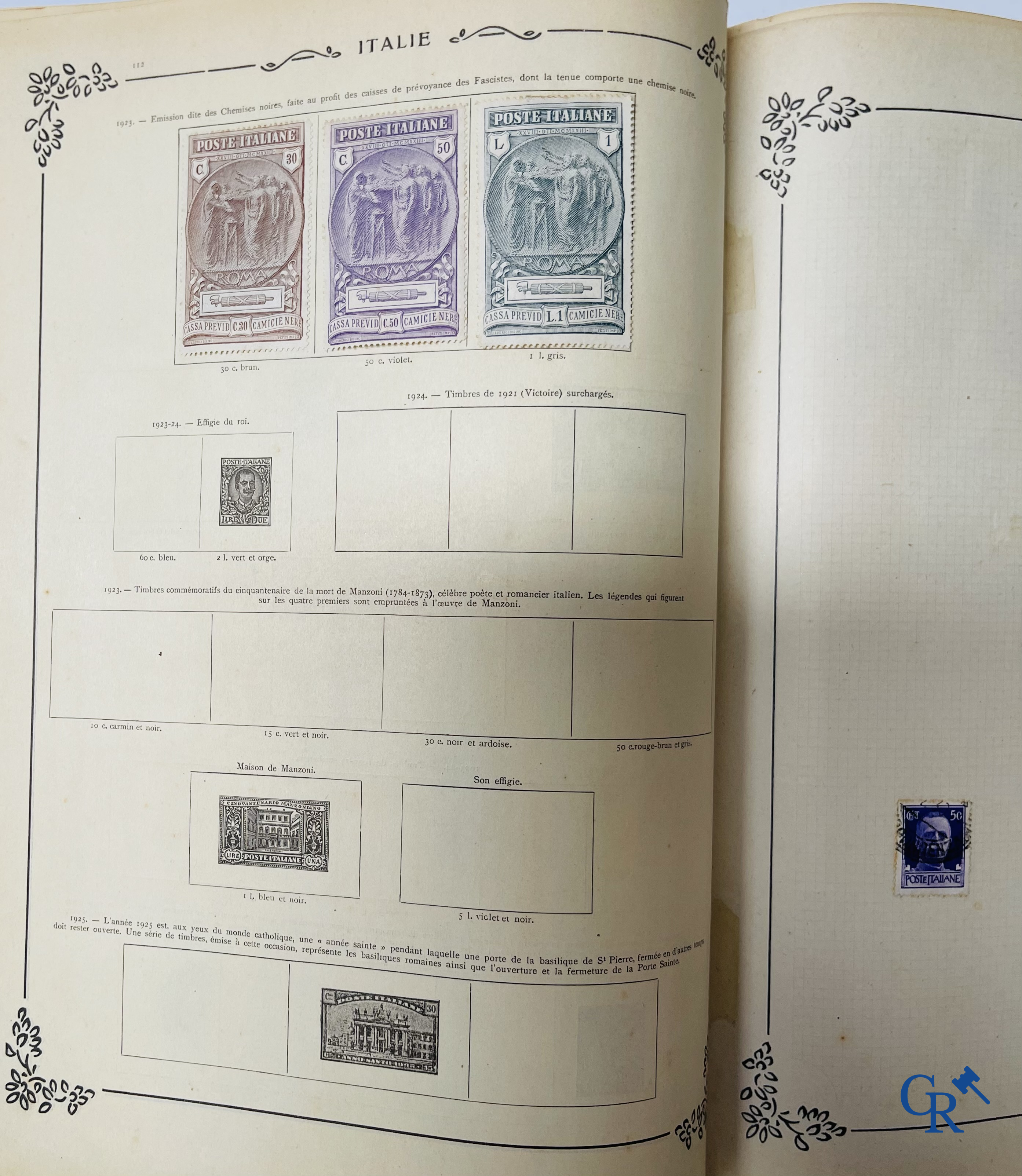 Philately. Yvert & Tellier. Album Historique & Géographique de Timbres-Poste des cinq Parties du Monde. 9ème Edition.