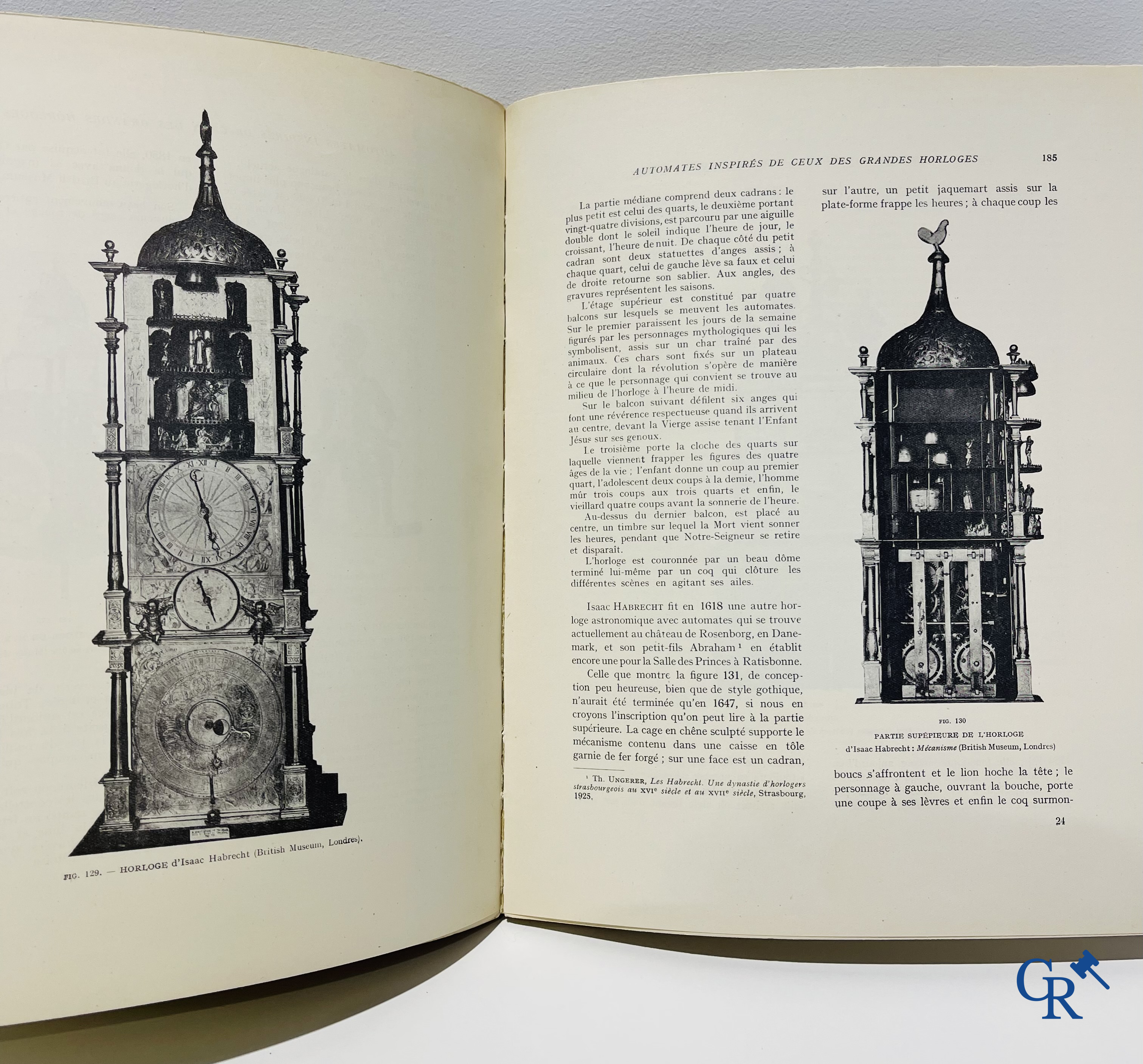 Automates. Rare edition of "Le monde des automates." Alfred Chapuis et Edouard Gélis. Paris 1928.