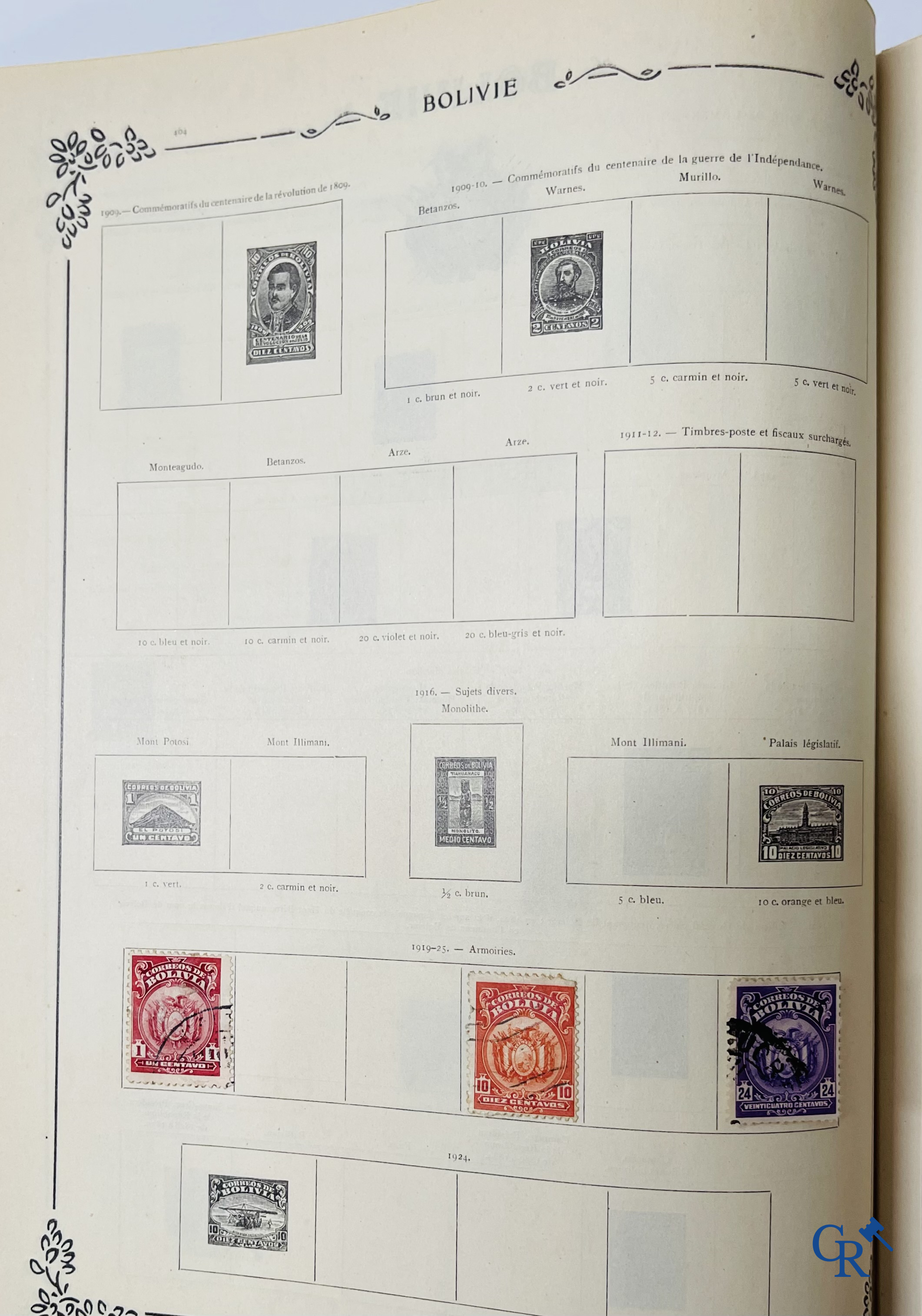 Philately. Yvert & Tellier. Album Historique & Géographique de Timbres-Poste des cinq Parties du Monde. 9ème Edition.