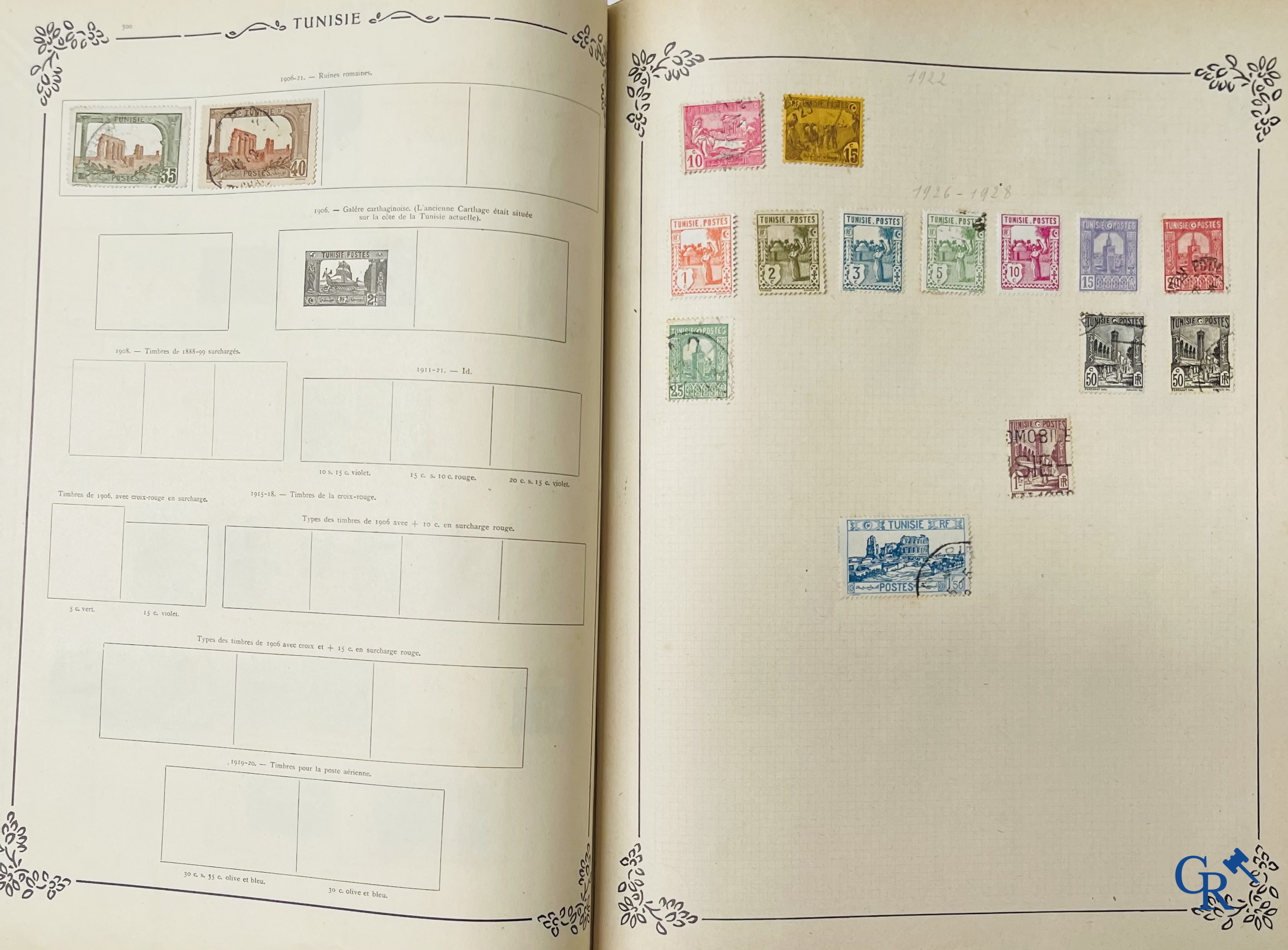 Philately. Yvert & Tellier. Album Historique & Géographique de Timbres-Poste des cinq Parties du Monde. 9ème Edition.