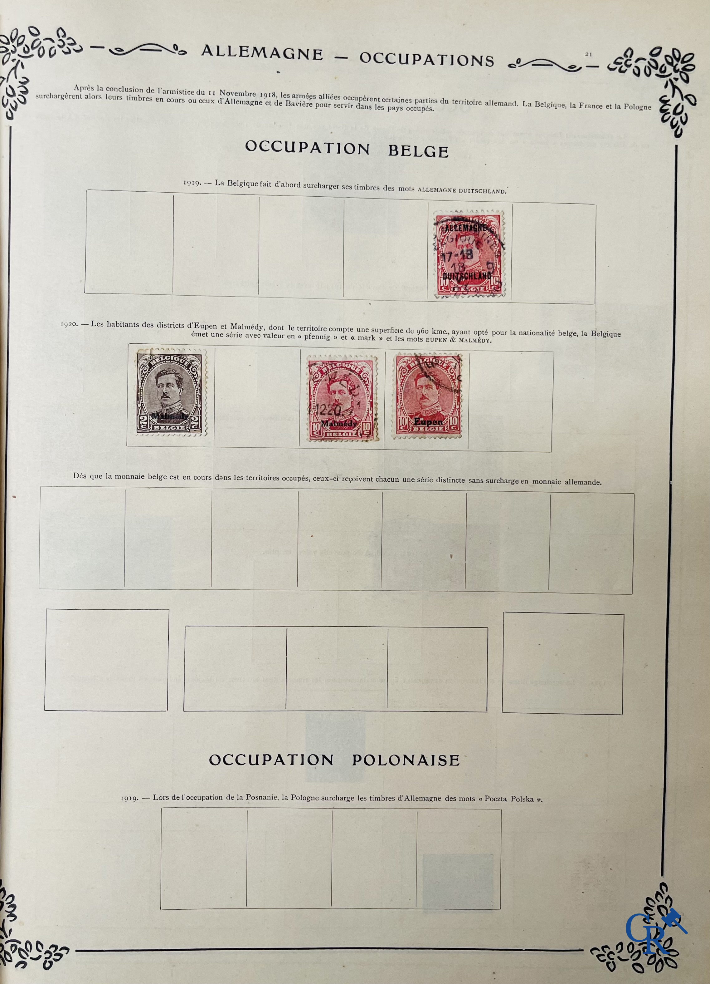 Philately. Yvert & Tellier. Album Historique & Géographique de Timbres-Poste des cinq Parties du Monde. 9ème Edition.