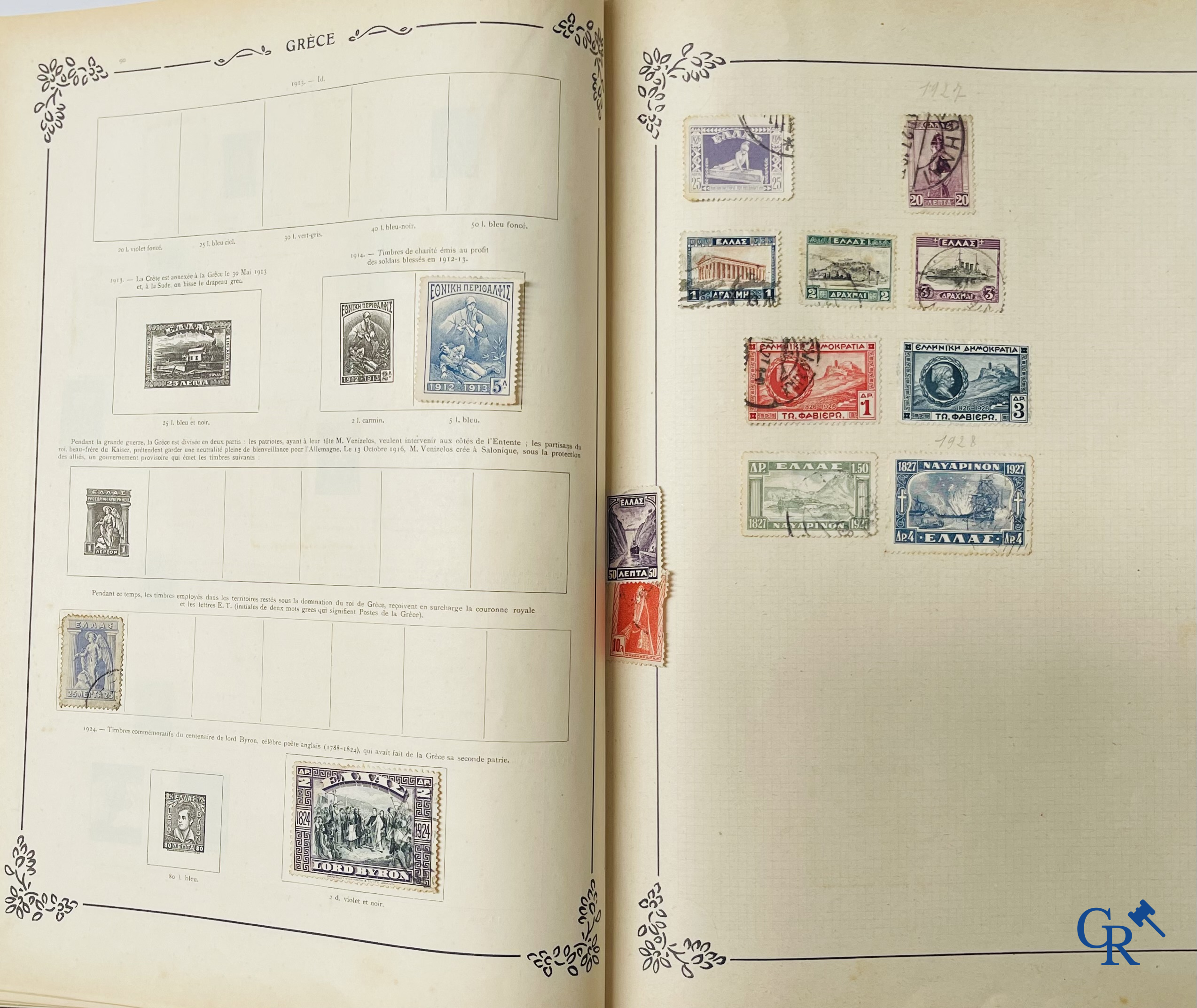 Philately. Yvert & Tellier. Album Historique & Géographique de Timbres-Poste des cinq Parties du Monde. 9ème Edition.