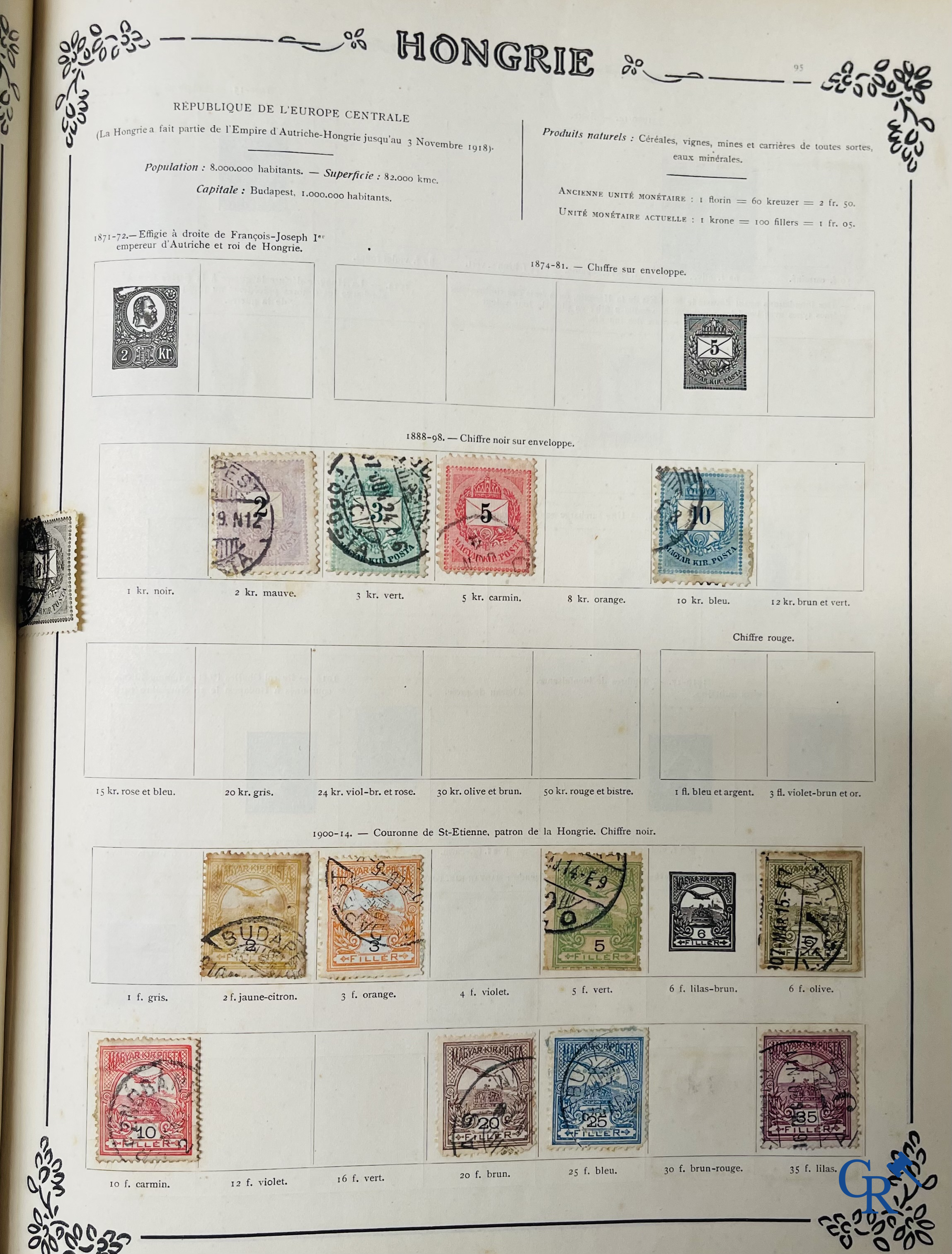 Philately. Yvert & Tellier. Album Historique & Géographique de Timbres-Poste des cinq Parties du Monde. 9ème Edition.