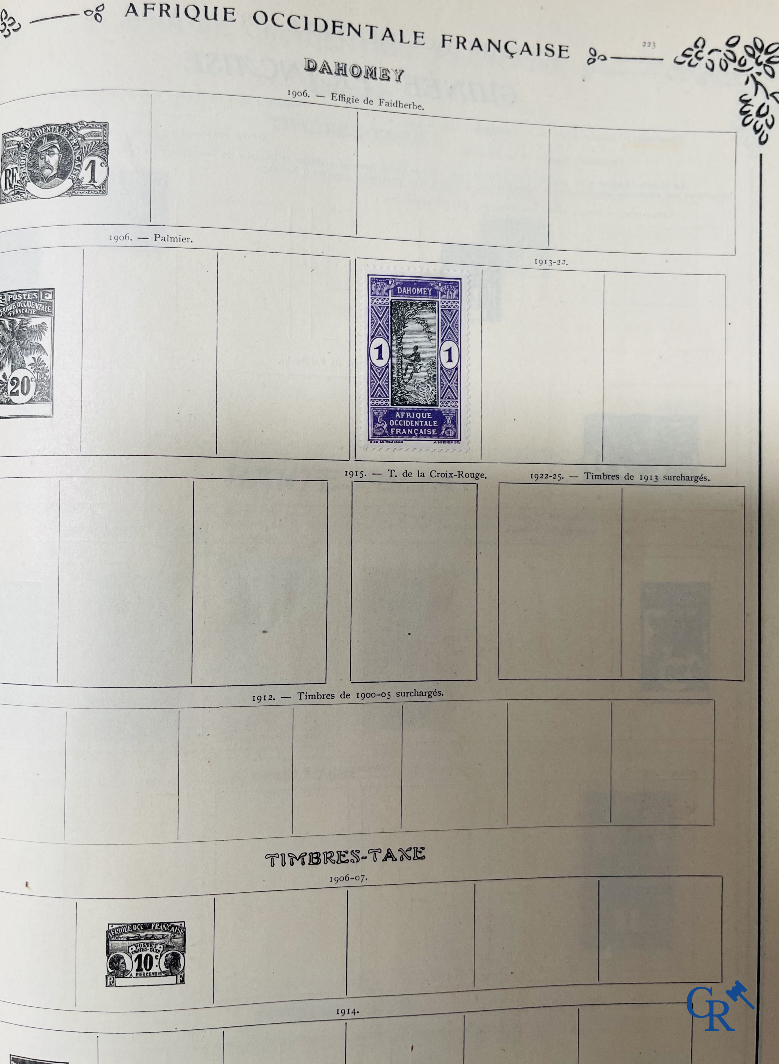 Philately. Yvert & Tellier. Album Historique & Géographique de Timbres-Poste des cinq Parties du Monde. 9ème Edition.