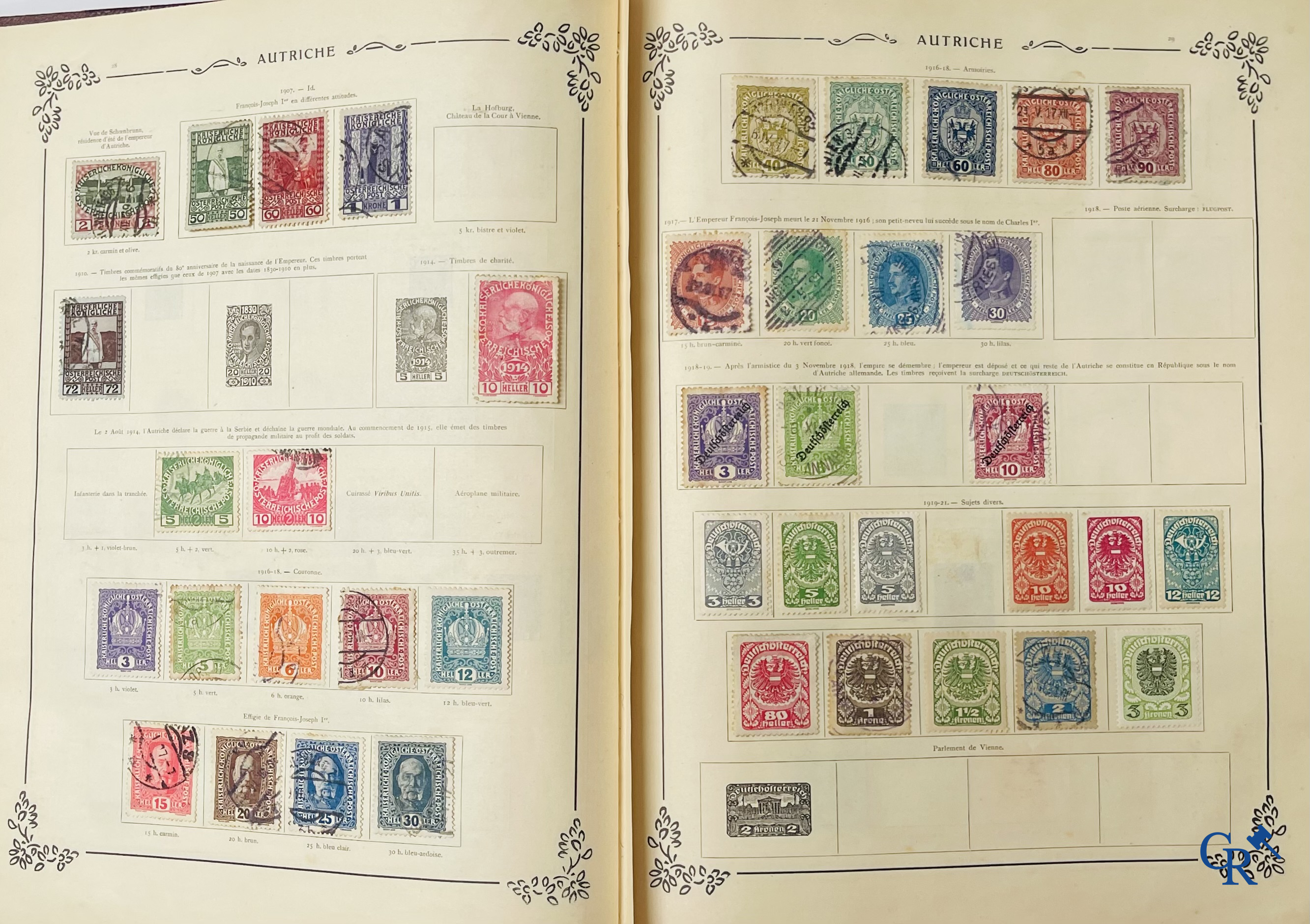 Philately. Yvert & Tellier. Album Historique & Géographique de Timbres-Poste des cinq Parties du Monde. 9ème Edition.