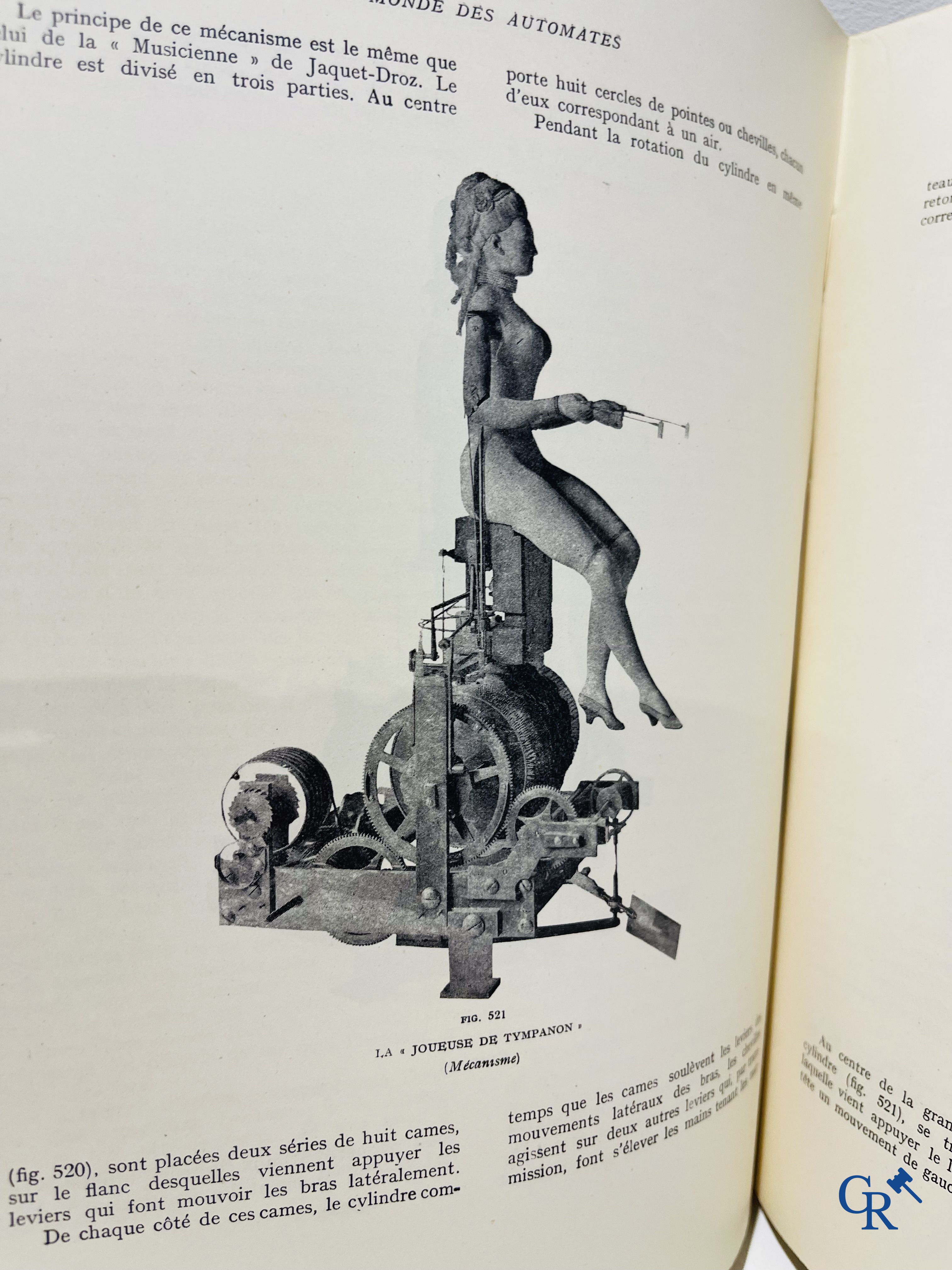 Automates. Rare edition of "Le monde des automates." Alfred Chapuis et Edouard Gélis. Paris 1928.