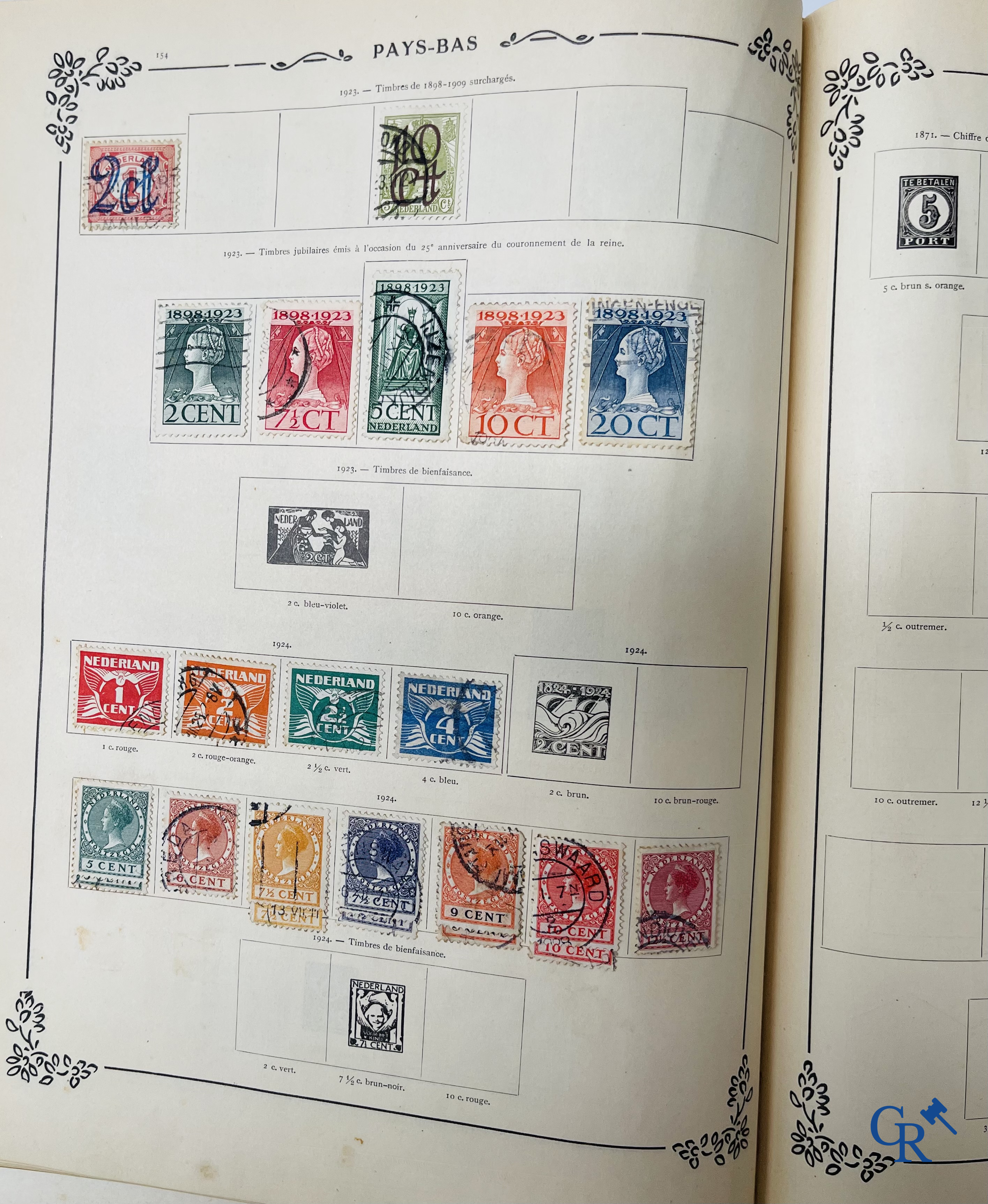 Philately. Yvert & Tellier. Album Historique & Géographique de Timbres-Poste des cinq Parties du Monde. 9ème Edition.