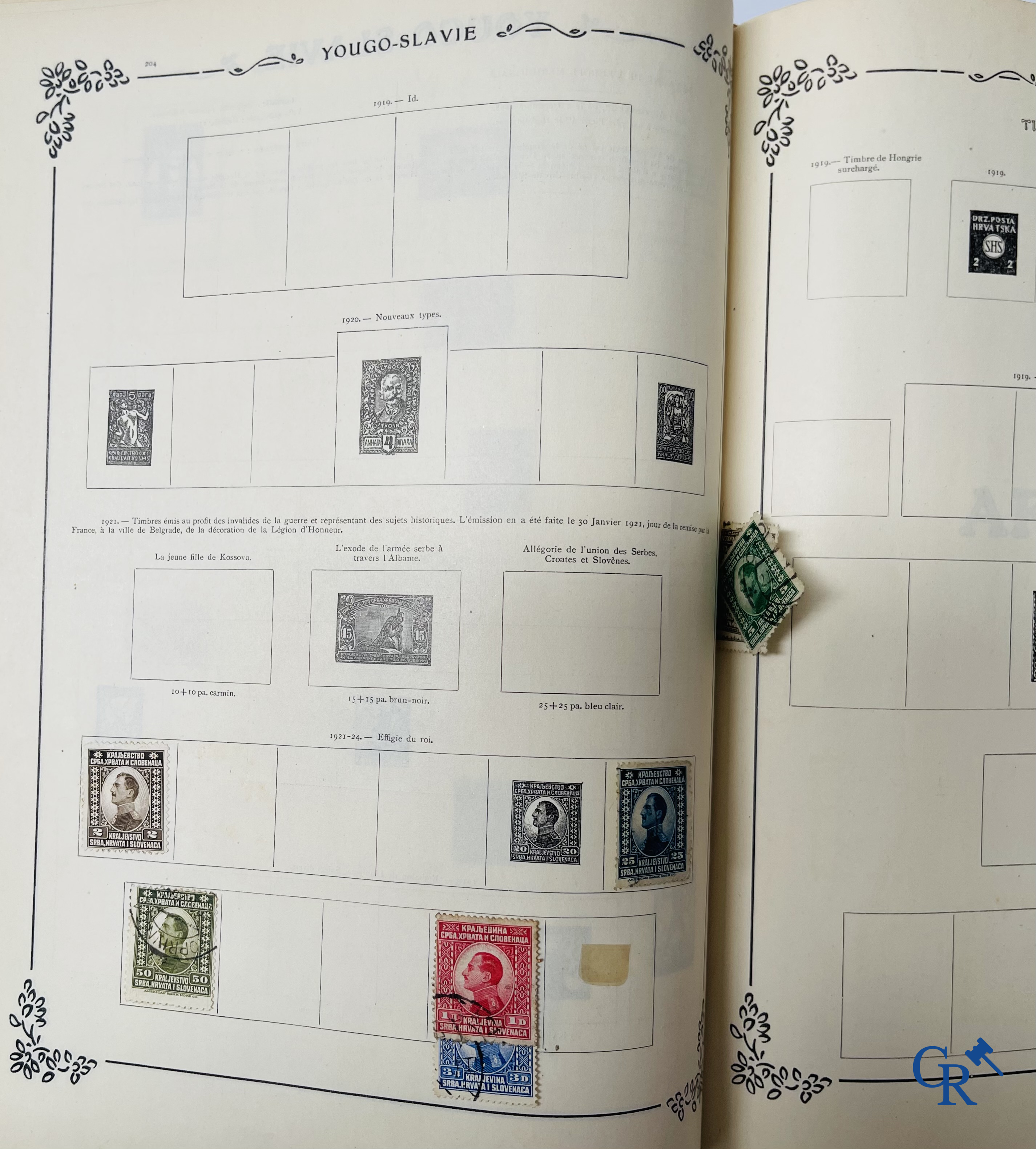 Philately. Yvert & Tellier. Album Historique & Géographique de Timbres-Poste des cinq Parties du Monde. 9ème Edition.