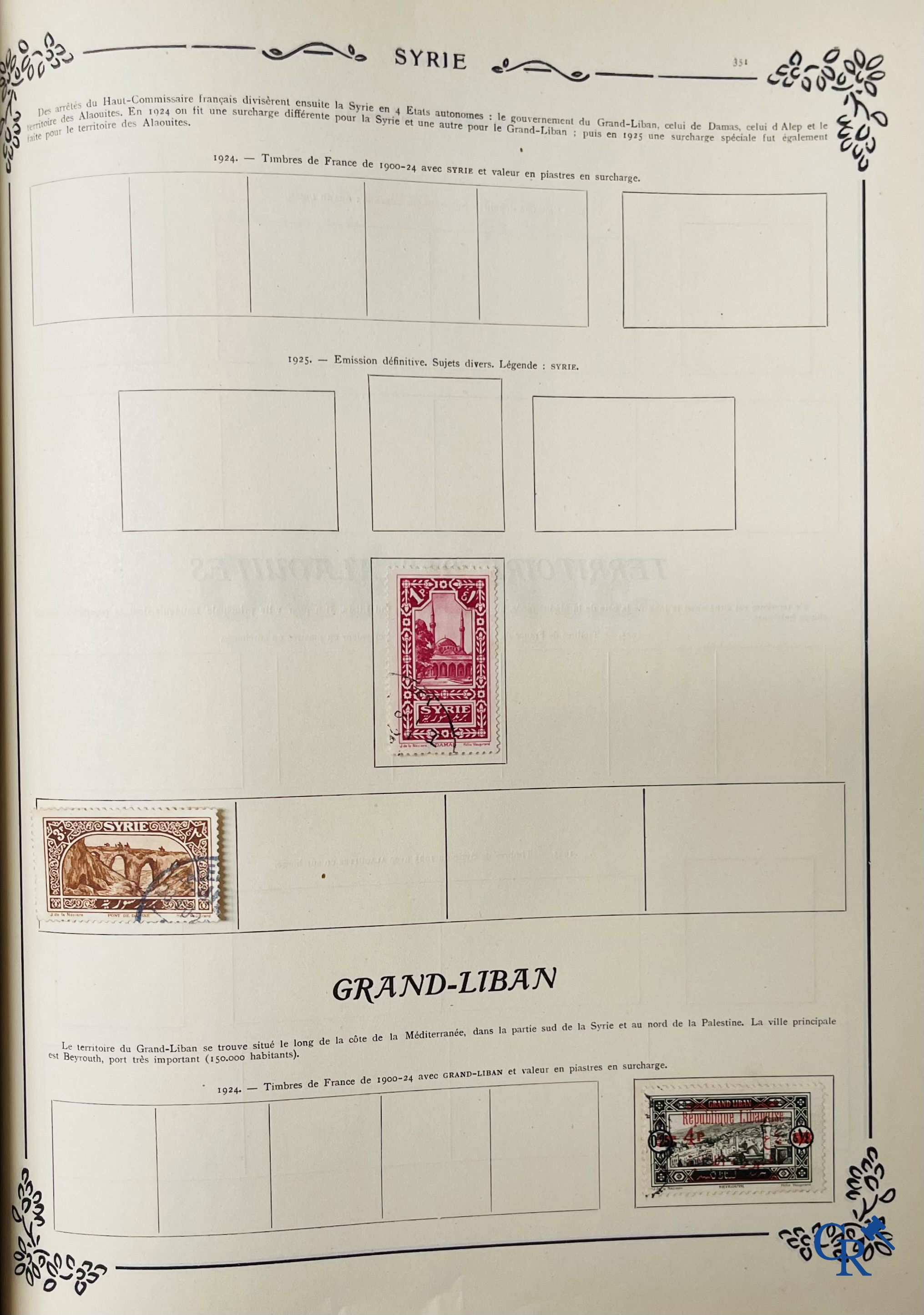 Philately. Yvert & Tellier. Album Historique & Géographique de Timbres-Poste des cinq Parties du Monde. 9ème Edition.