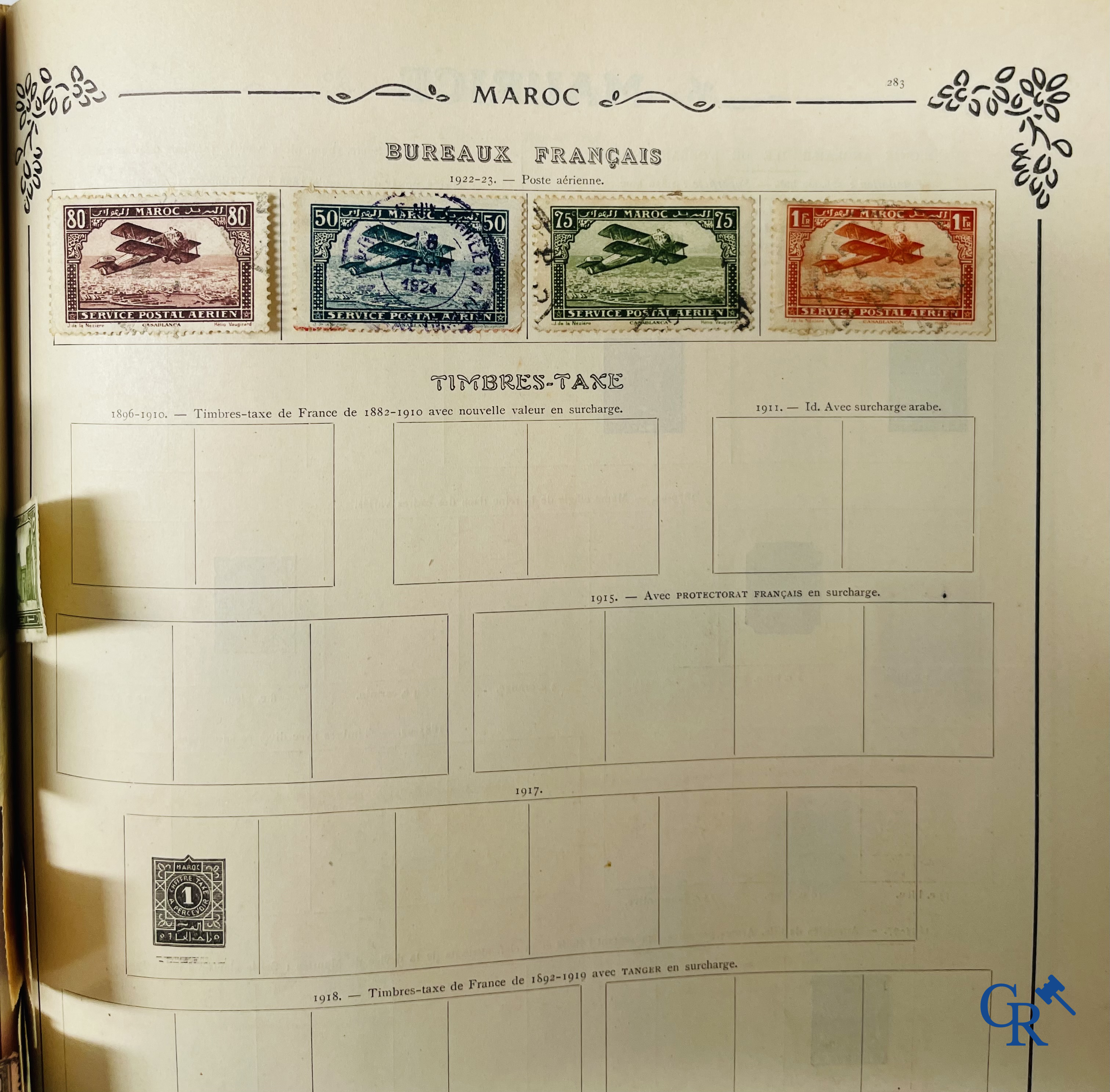 Philately. Yvert & Tellier. Album Historique & Géographique de Timbres-Poste des cinq Parties du Monde. 9ème Edition.