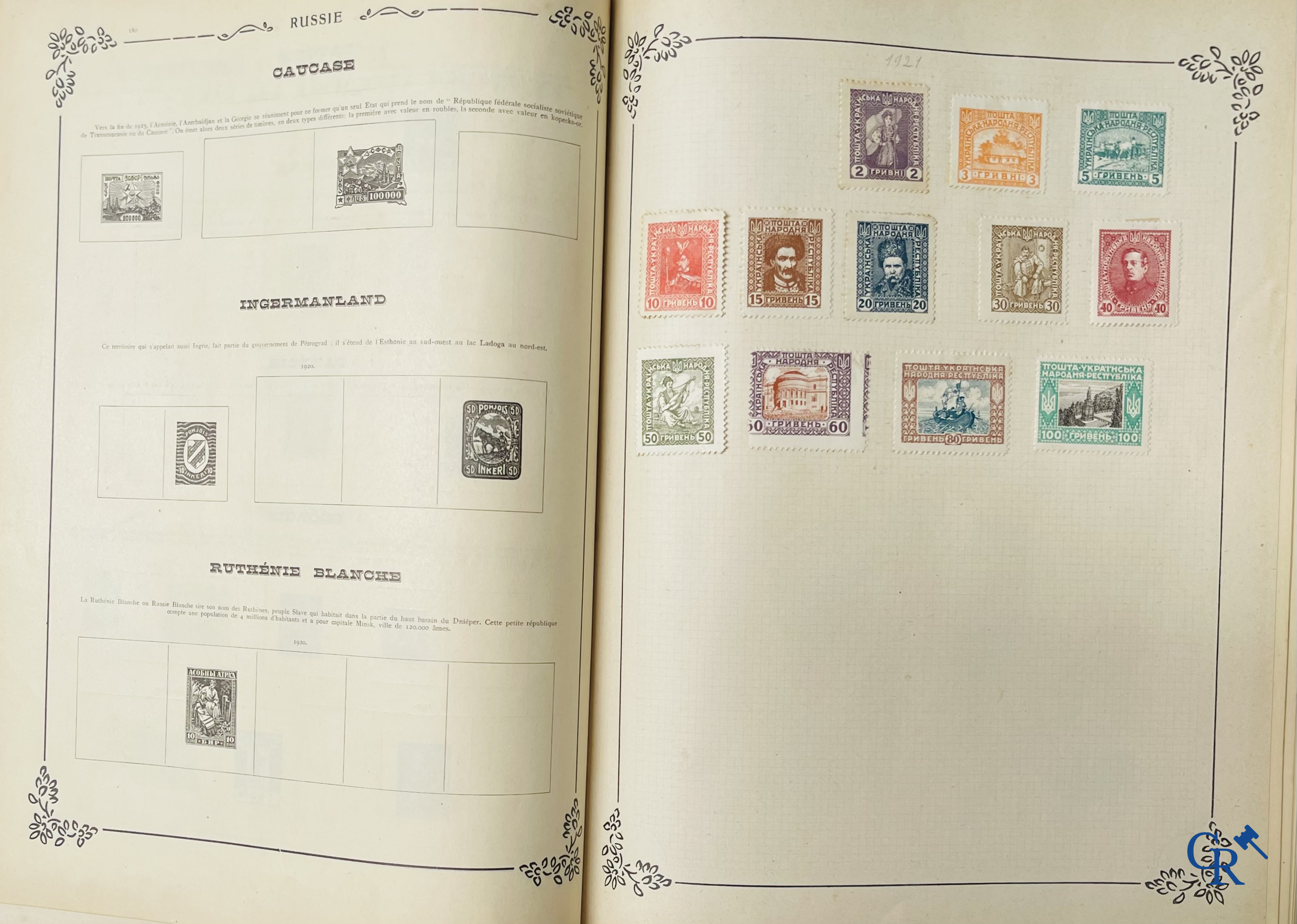 Philately. Yvert & Tellier. Album Historique & Géographique de Timbres-Poste des cinq Parties du Monde. 9ème Edition.