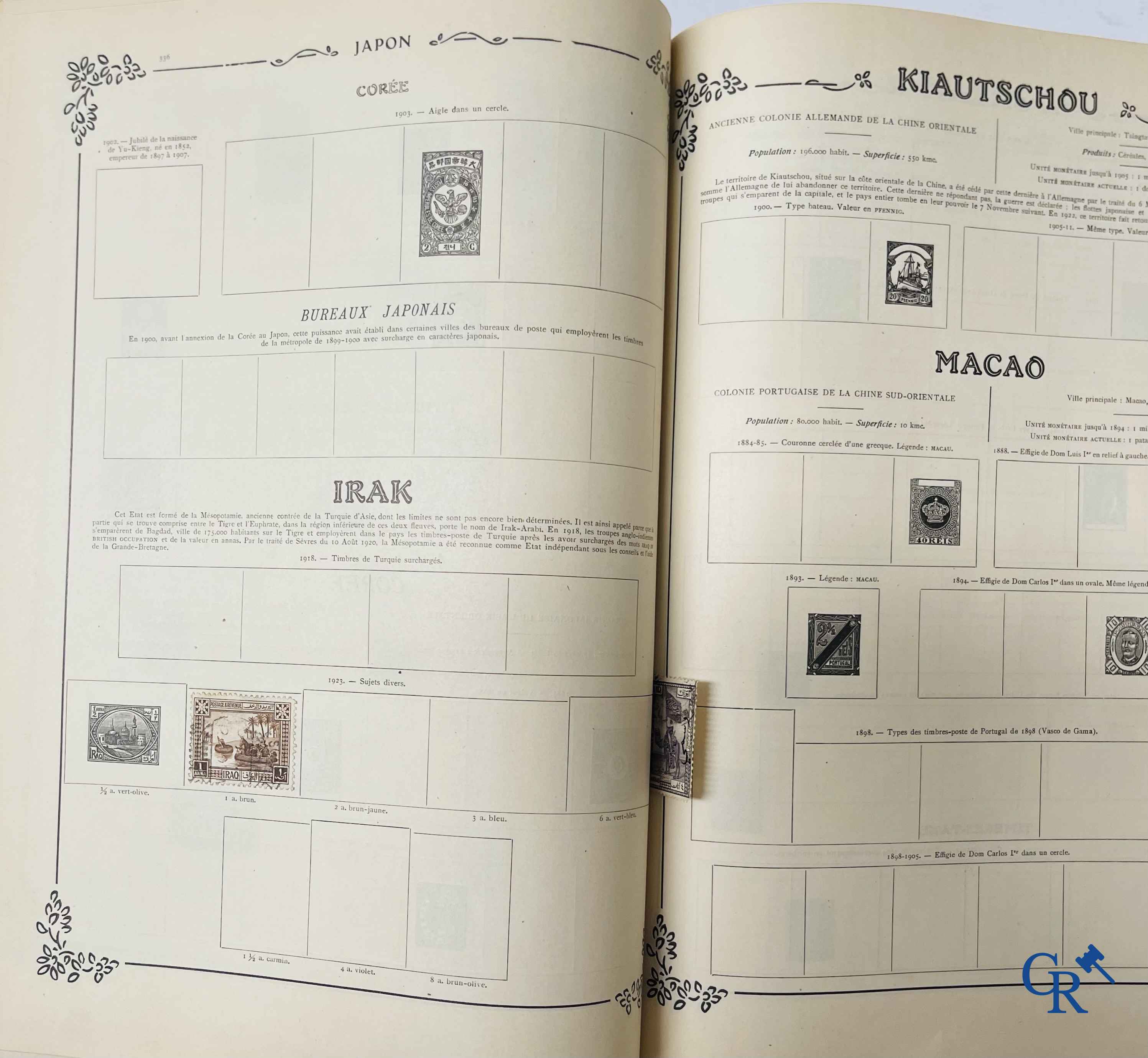 Philately. Yvert & Tellier. Album Historique & Géographique de Timbres-Poste des cinq Parties du Monde. 9ème Edition.