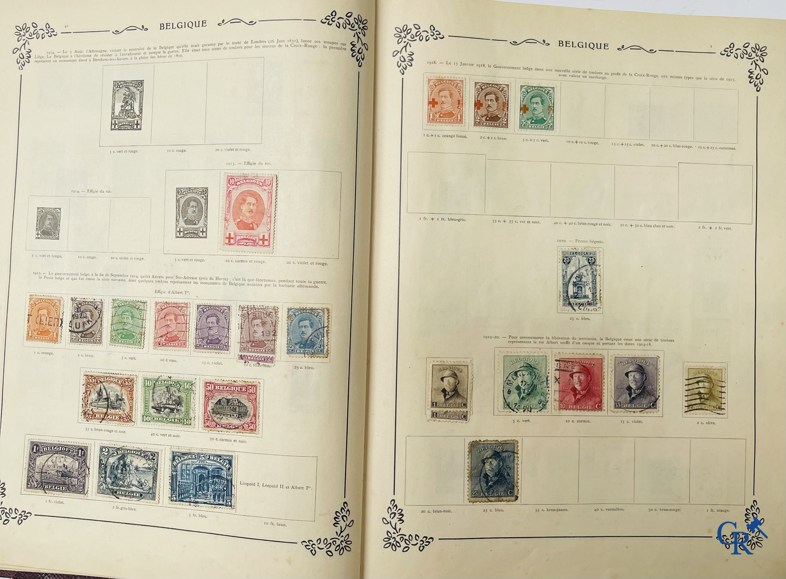 Philately. Yvert & Tellier. Album Historique & Géographique de Timbres-Poste des cinq Parties du Monde. 9ème Edition.