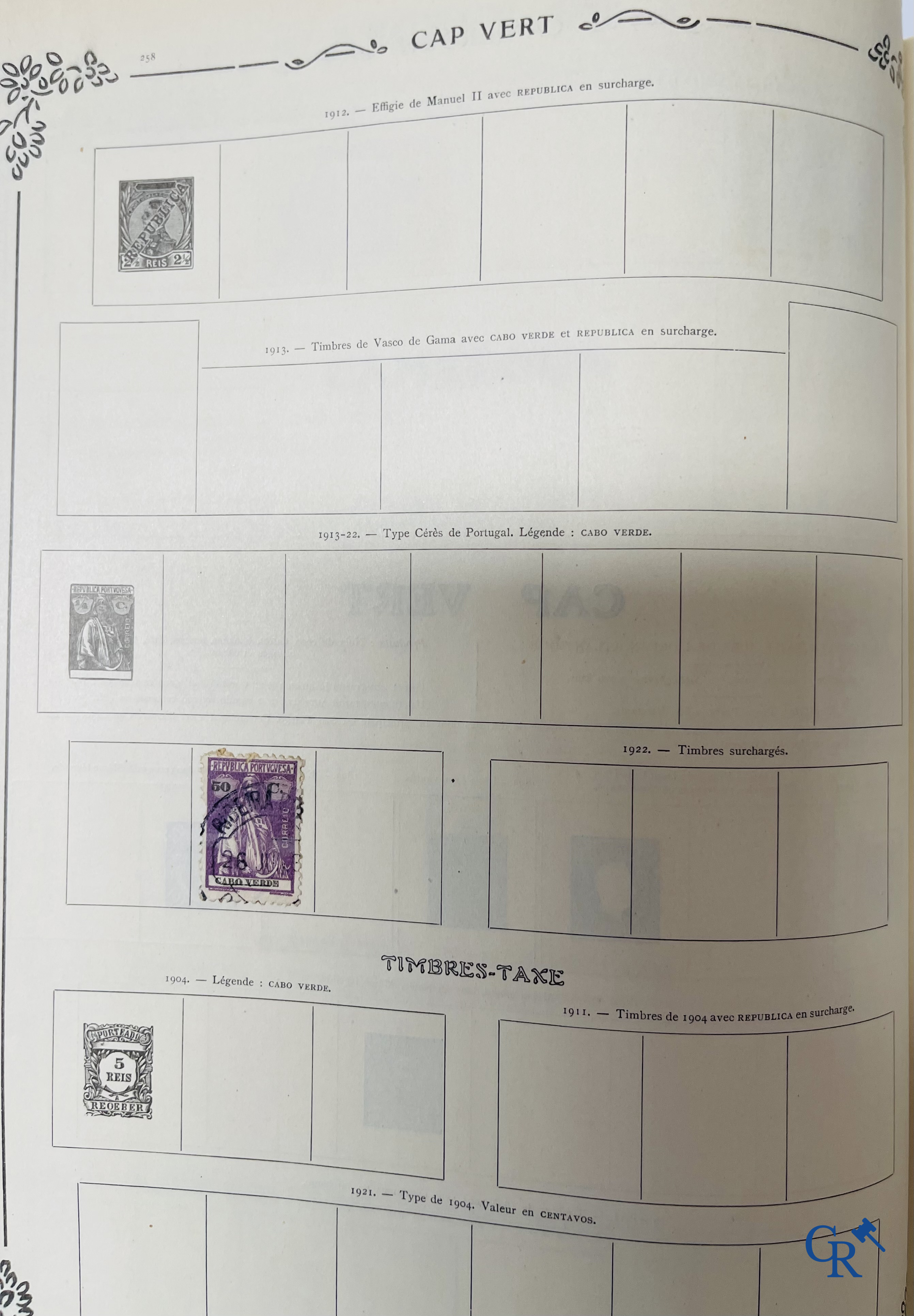 Philately. Yvert & Tellier. Album Historique & Géographique de Timbres-Poste des cinq Parties du Monde. 9ème Edition.