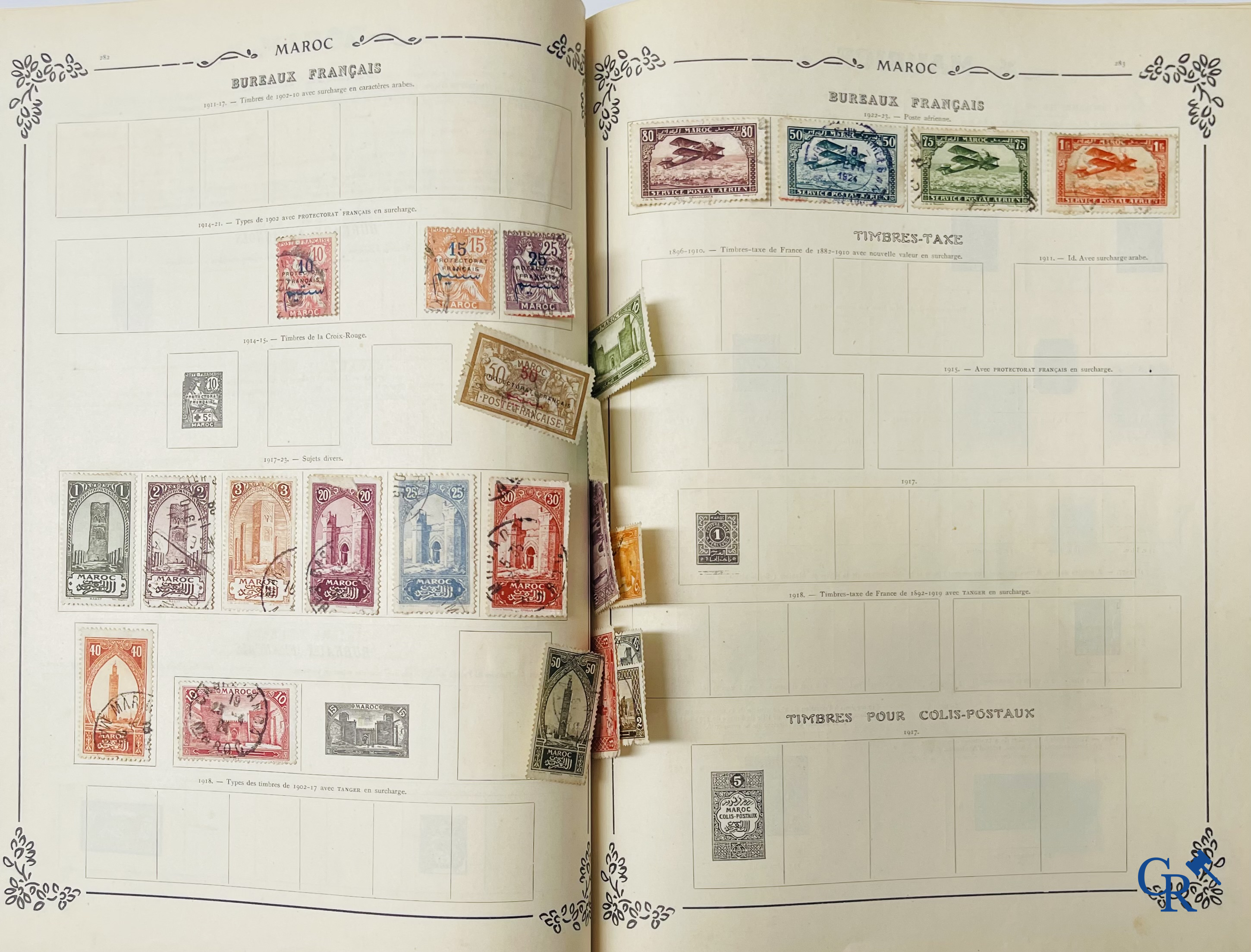 Philately. Yvert & Tellier. Album Historique & Géographique de Timbres-Poste des cinq Parties du Monde. 9ème Edition.