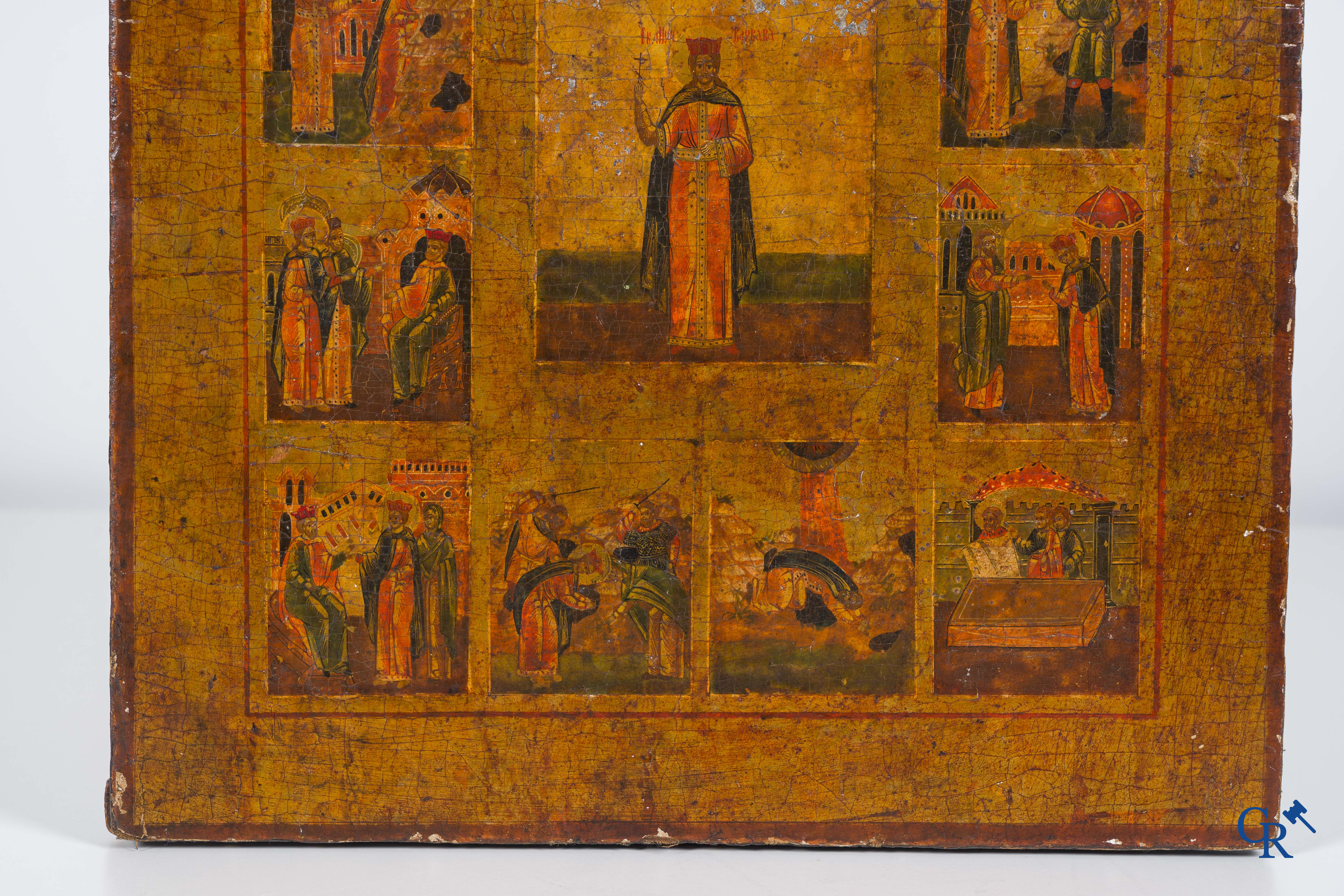 Russian work: Icon, 18th-19th century.