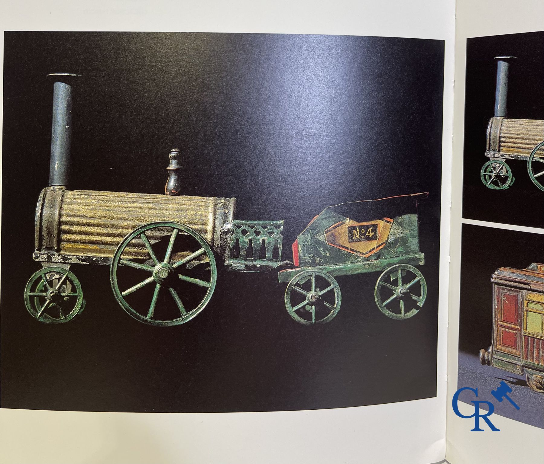 Old toys. Märklin. Interesting lot books about beautiful old toys, locomotives, trains etc.